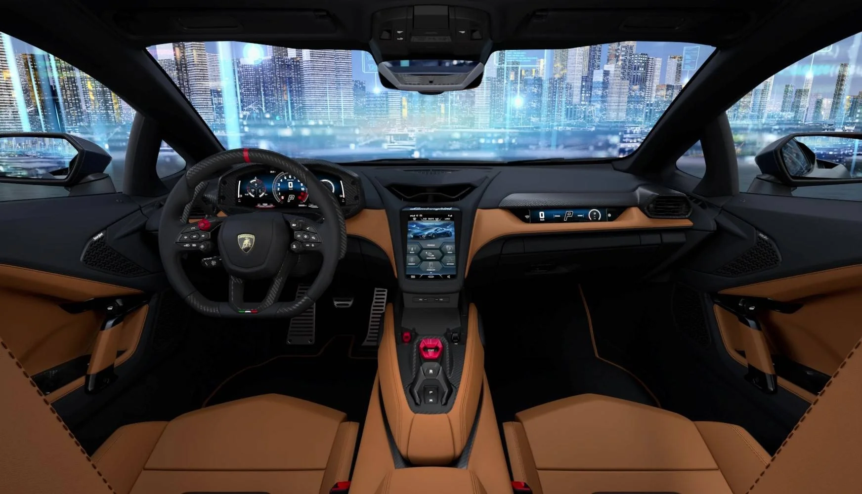 Lamborghini Temerario – nội thất