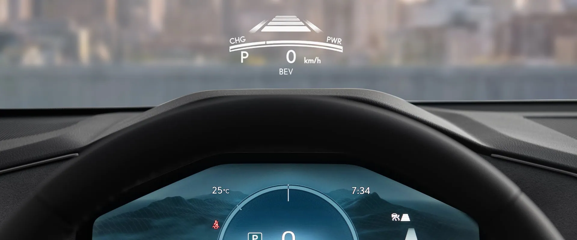 Lexus ES – màn hình HUD