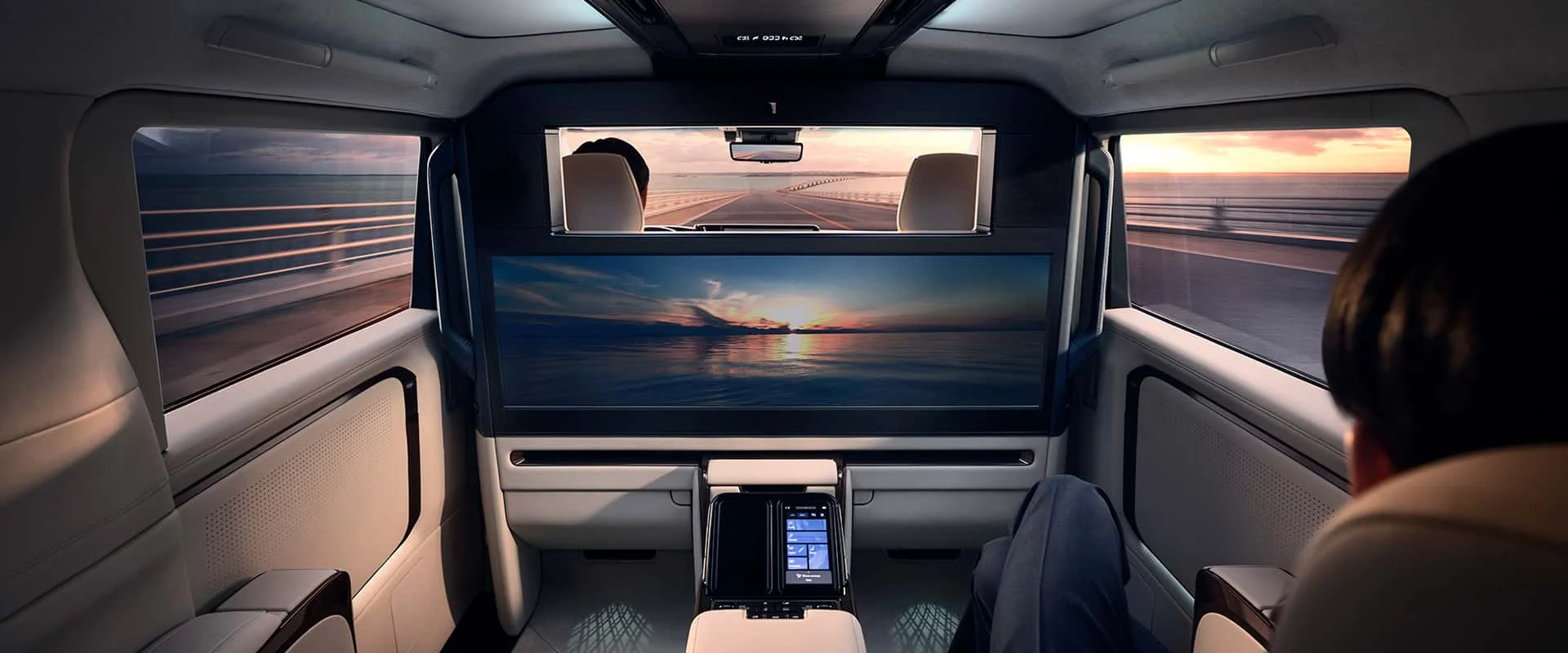 Lexus LM – màn hình hàng ghế sau