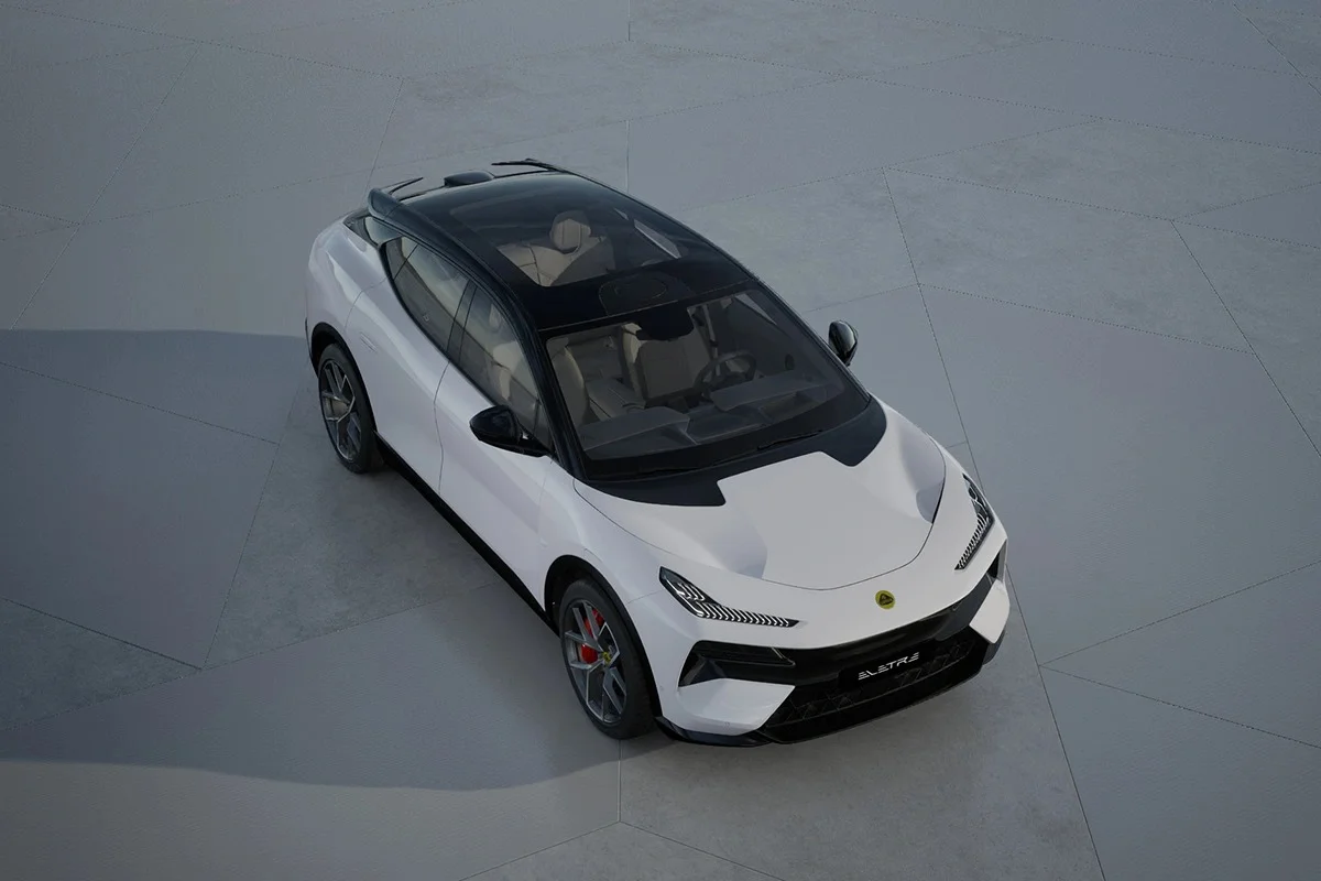 Lotus Eletre – nhìn từ trên cao