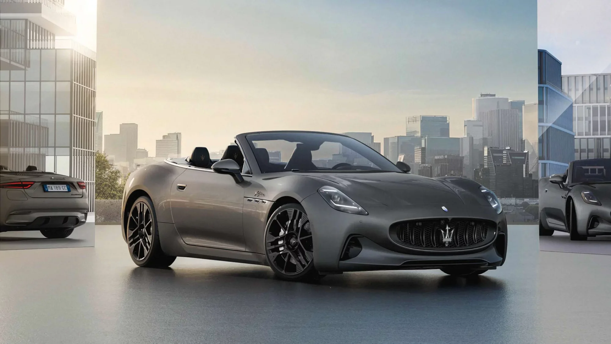 Maserati GranCabrio Folgore – góc nghiêng trước