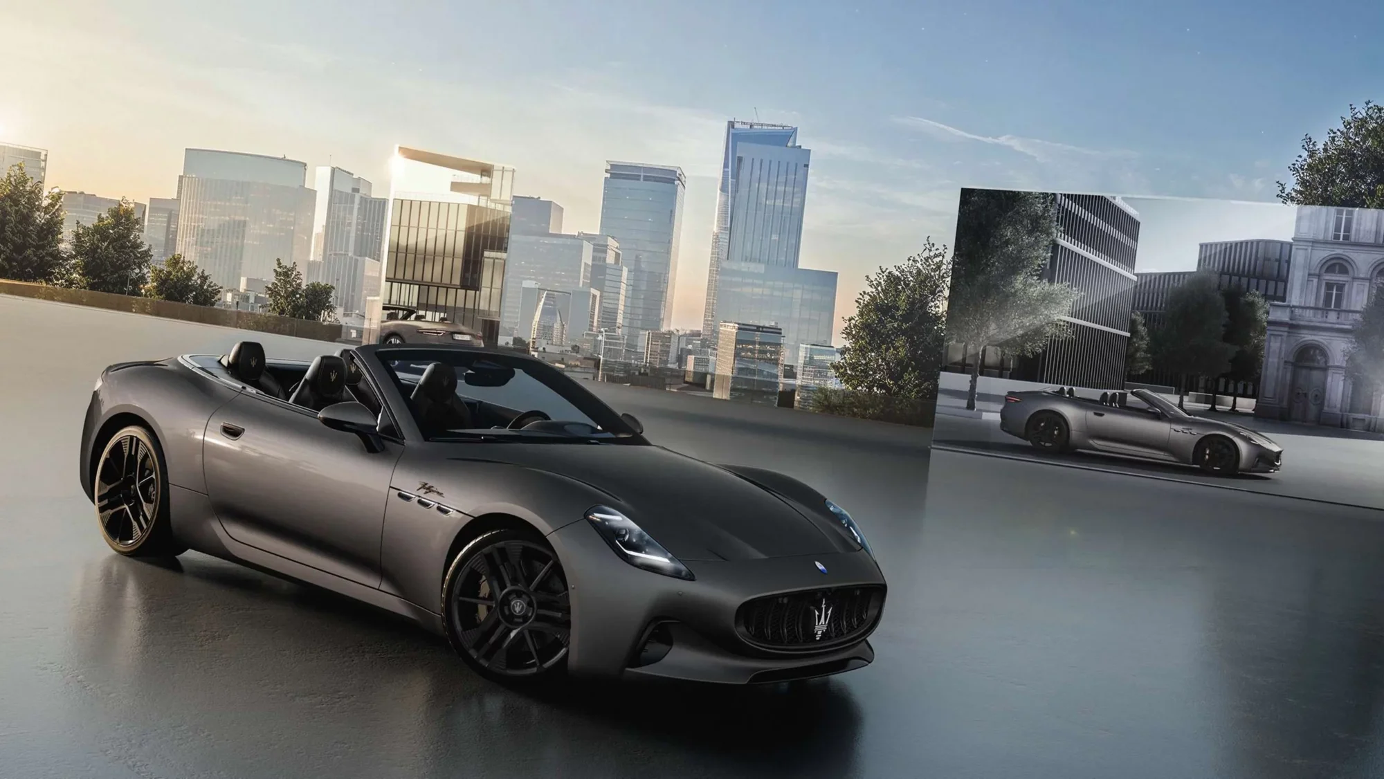Maserati GranCabrio Folgore – trong phố
