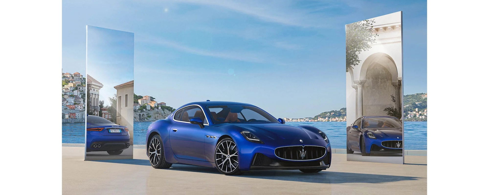 Maserati GranTurismo – bản màu xanh