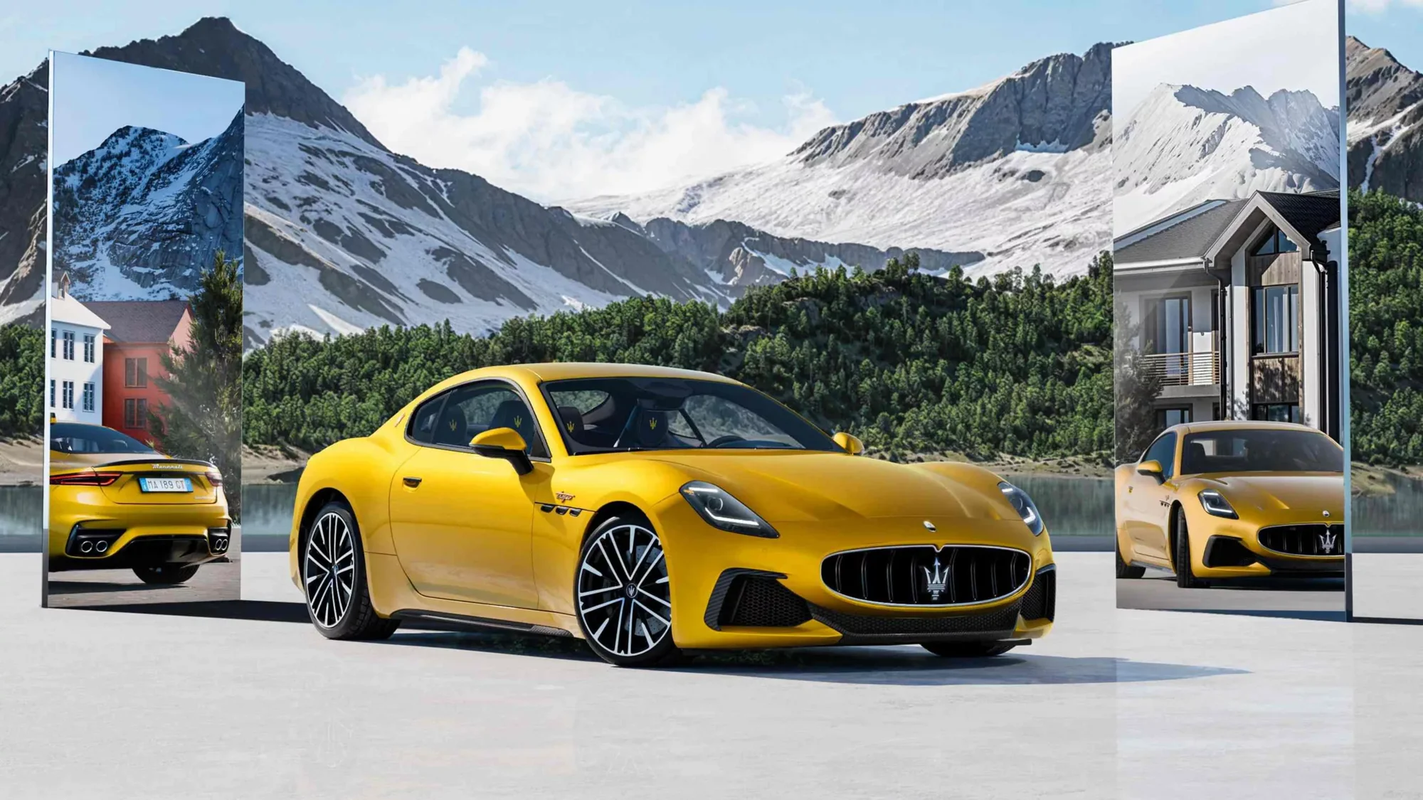 Maserati GranTurismo – bản màu vàng