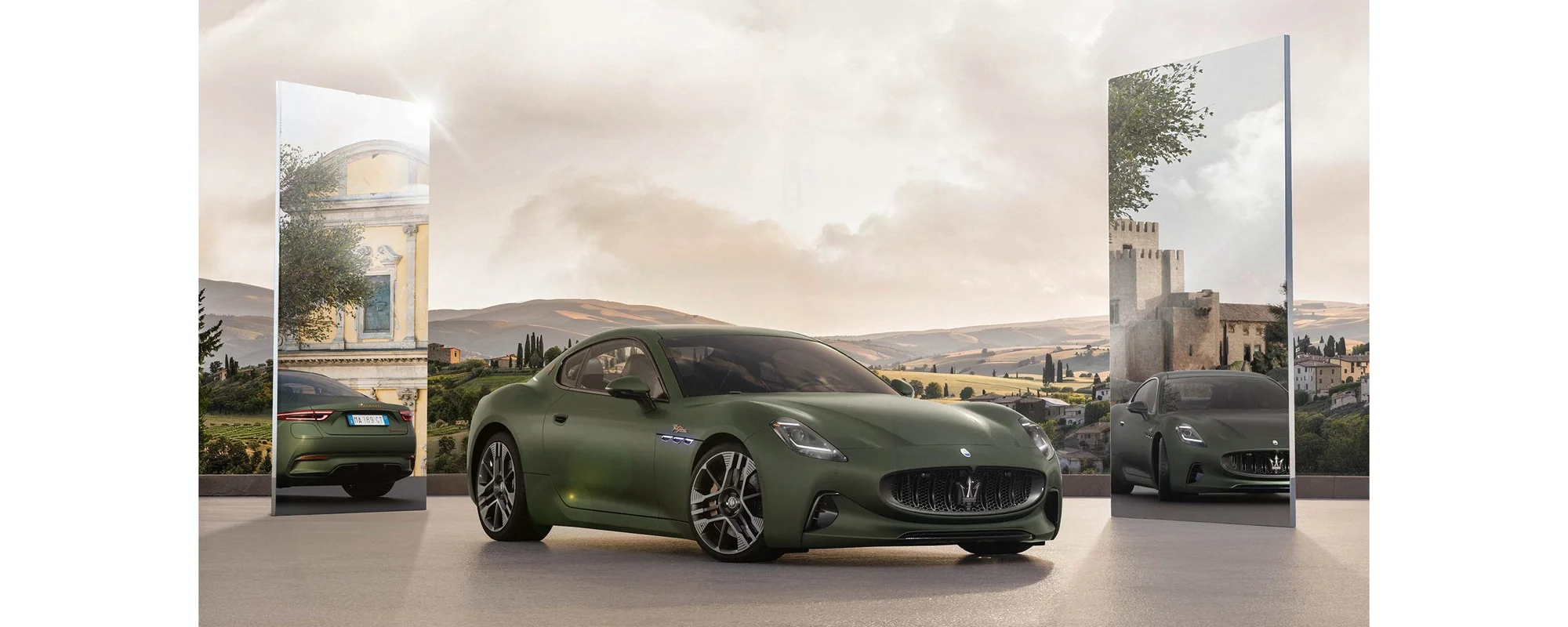 Maserati GranTurismo – bản màu xanh rêu