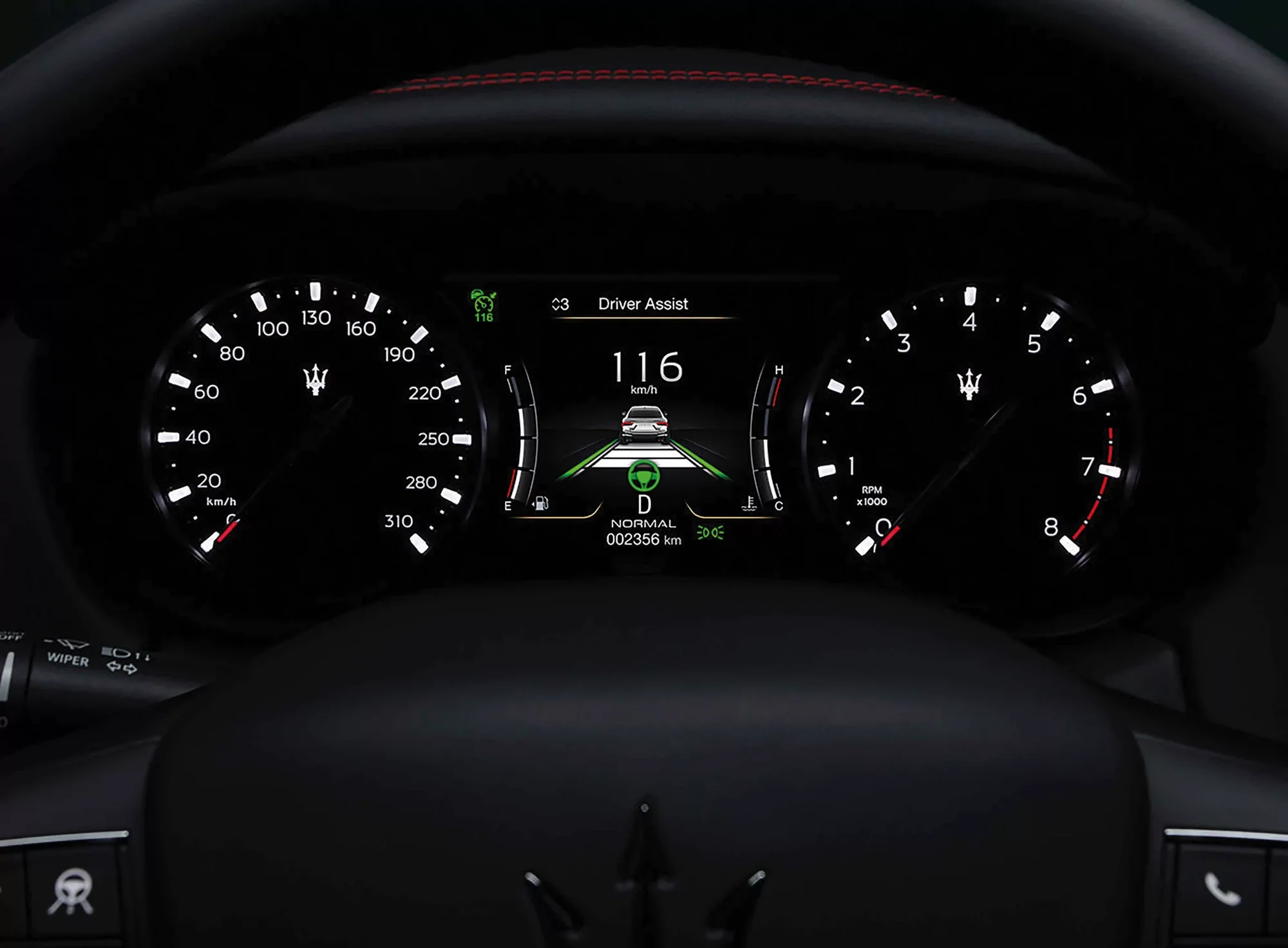 Maserati Levante – đồng hồ