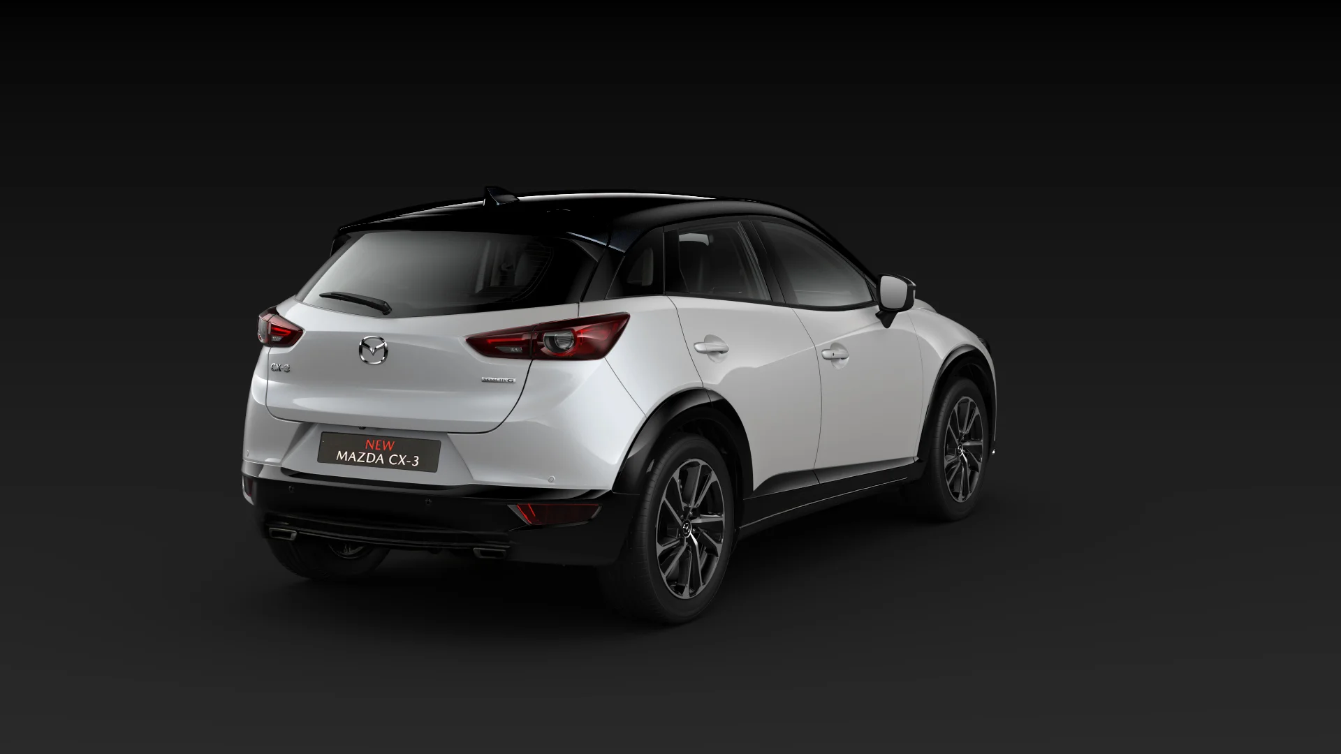 Mazda CX-3 – góc nghiêng sau