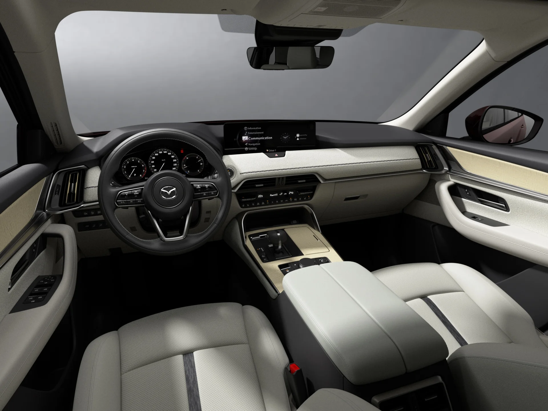 Mazda CX-90 – nội thất