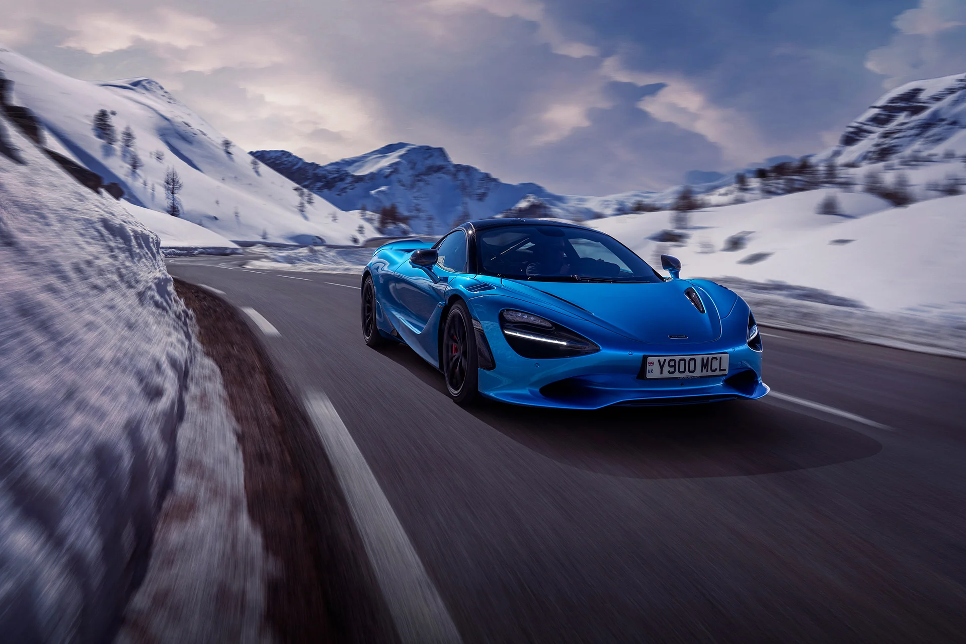 McLaren 750S – đường núi