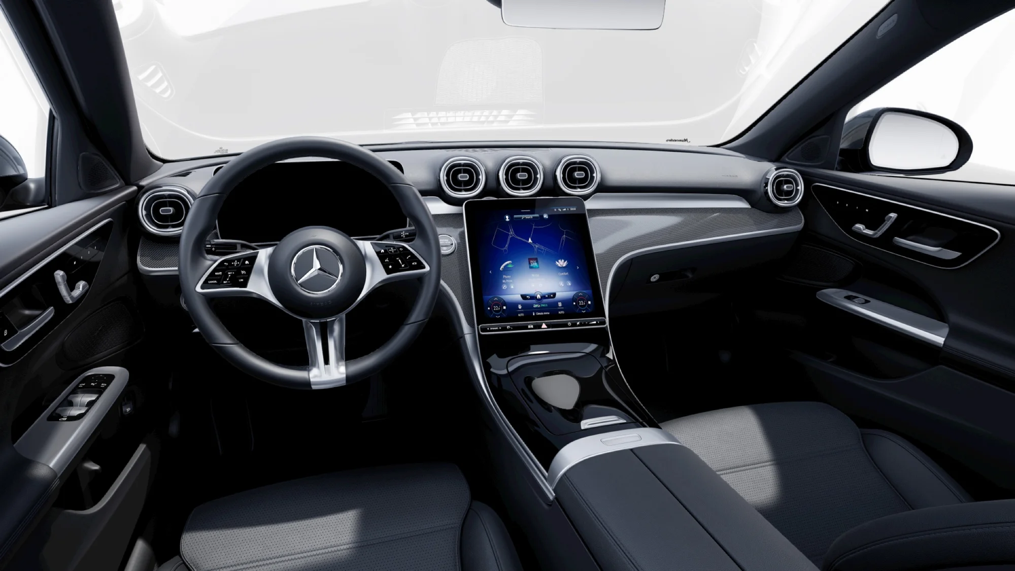 Mercedes-Benz C-Class – khoang lái