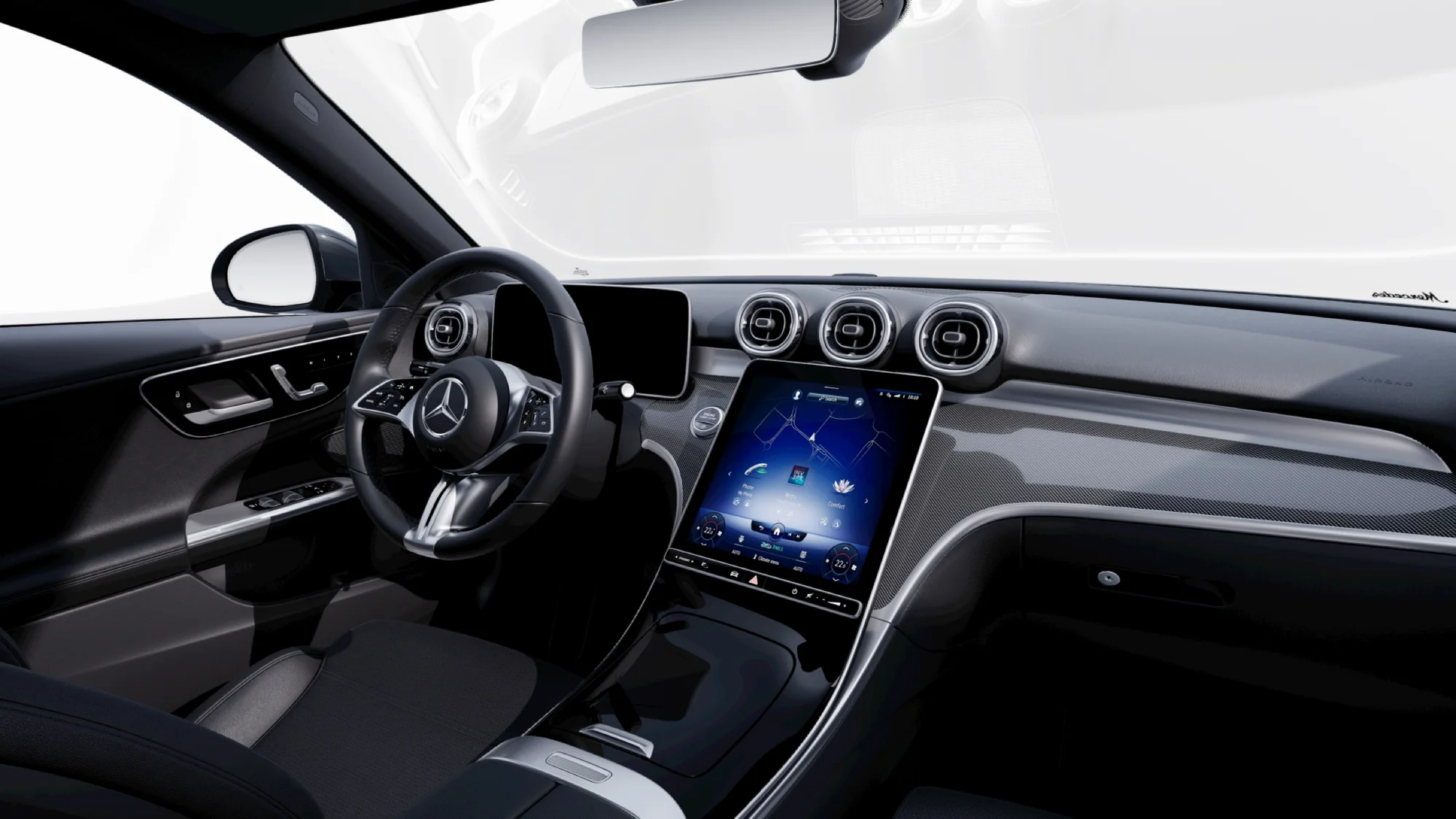 Mercedes-Benz C-Class – bảng táp-lô