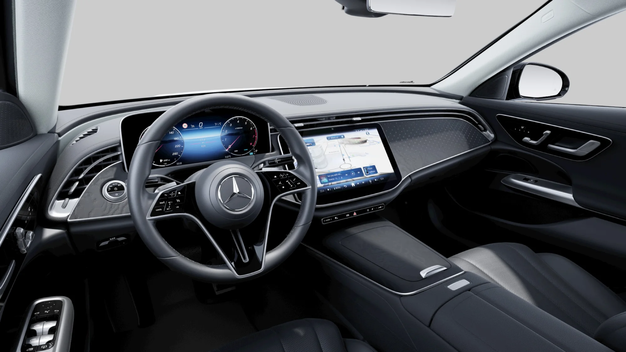 Mercedes-Benz E-Class – khoang lái