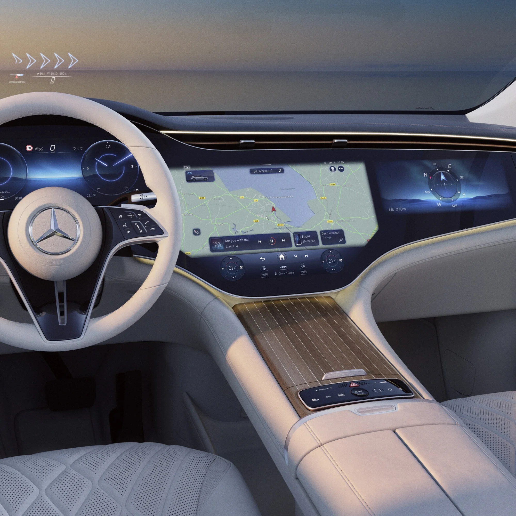 Mercedes-Benz EQS SUV – hình ảnh nổi bật