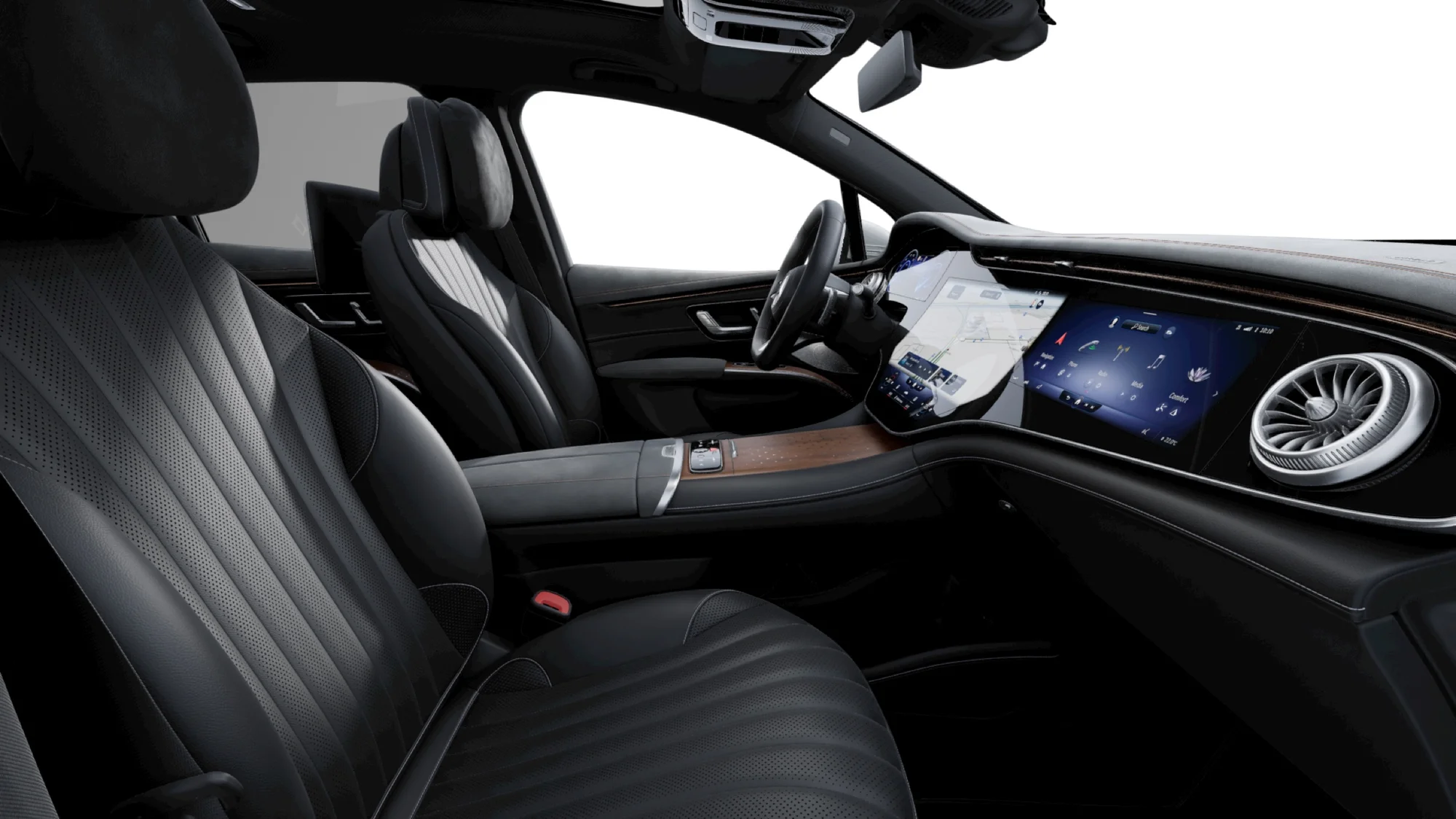 Mercedes-Benz EQS SUV – ghế trước