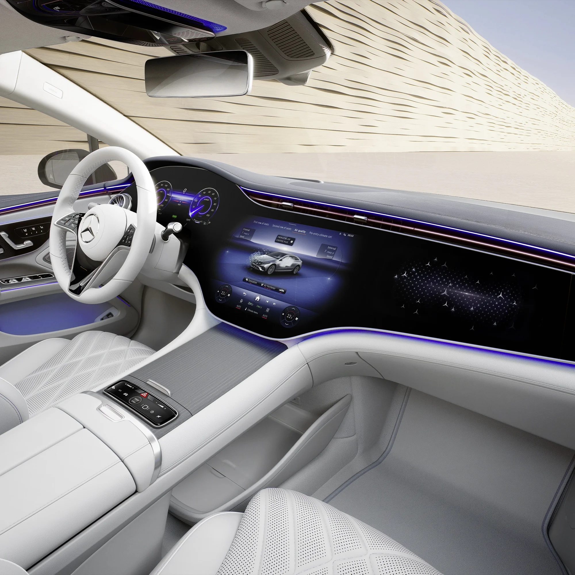 Mercedes-Benz EQS – hình ảnh nổi bật