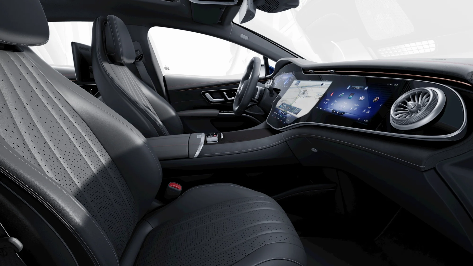 Mercedes-Benz EQS – ghế trước