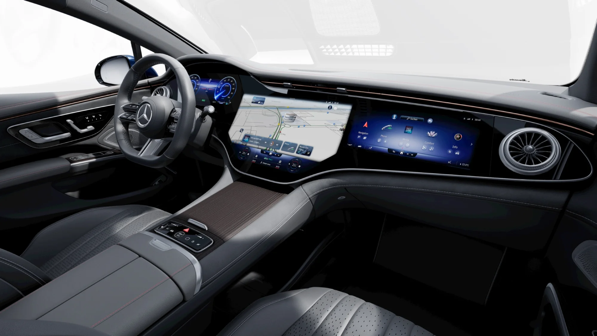 Mercedes-Benz EQS – bảng táp-lô