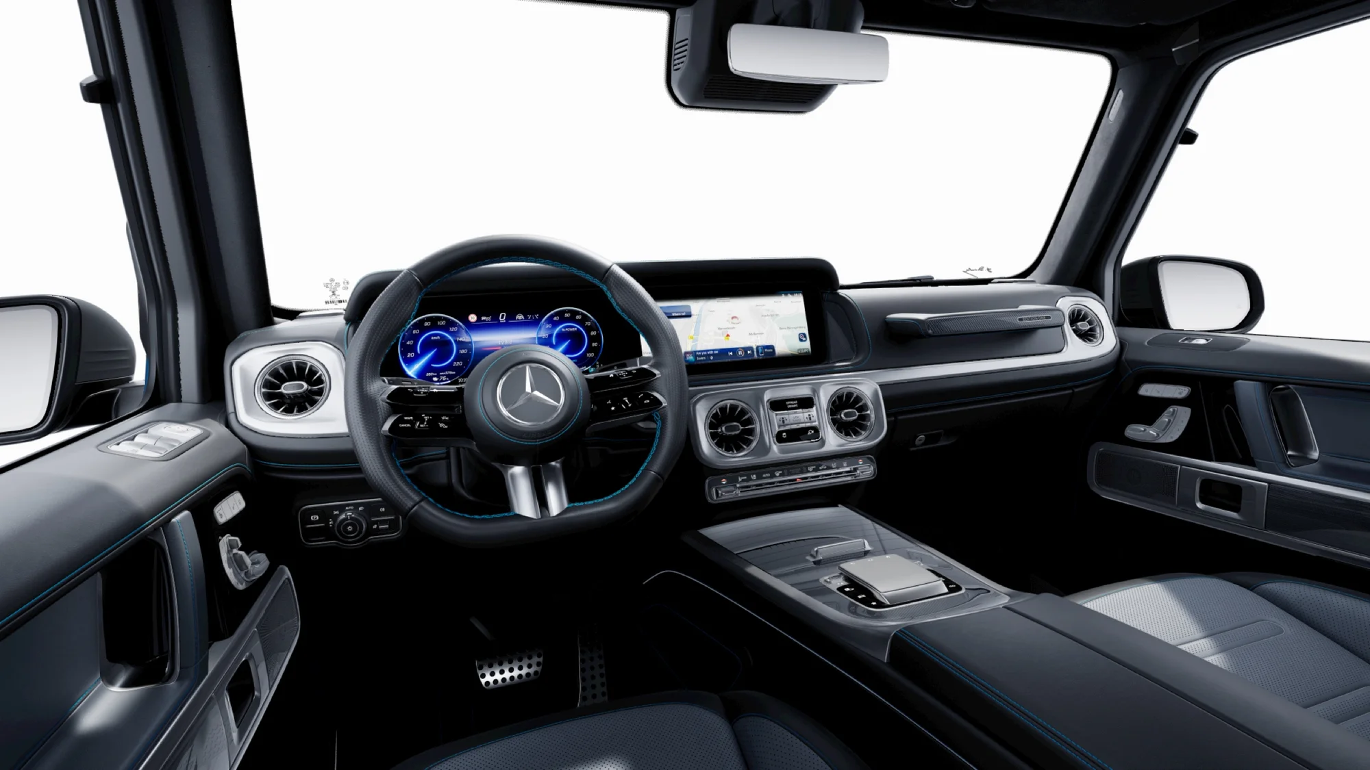 Mercedes-Benz G-Class – khoang lái