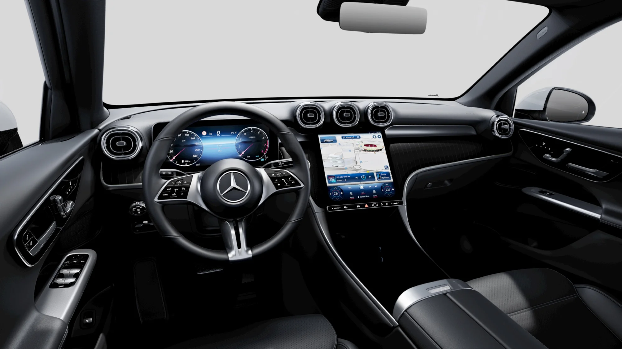 Mercedes-Benz GLC – khoang lái