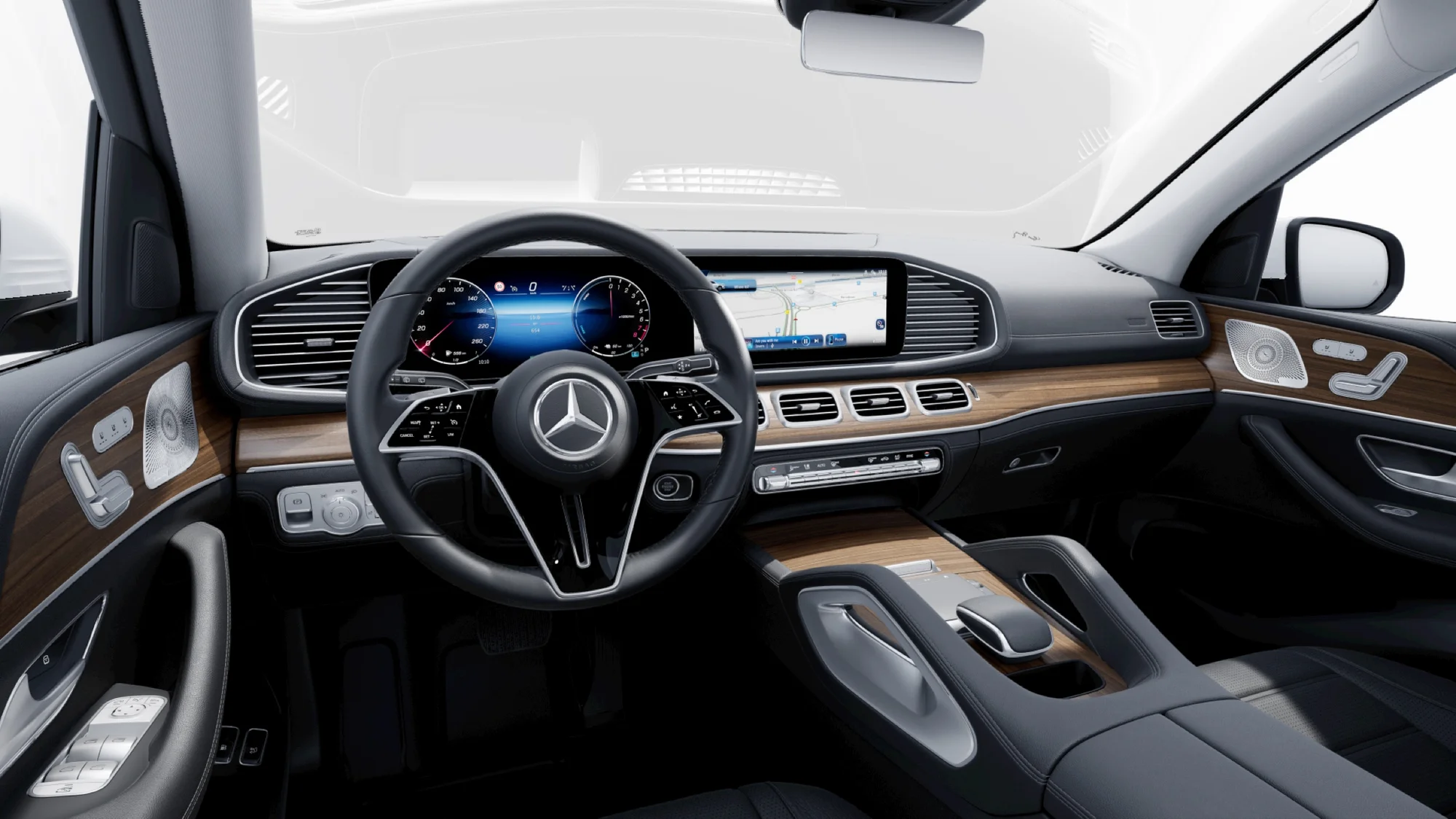 Mercedes-Benz GLE – khoang lái