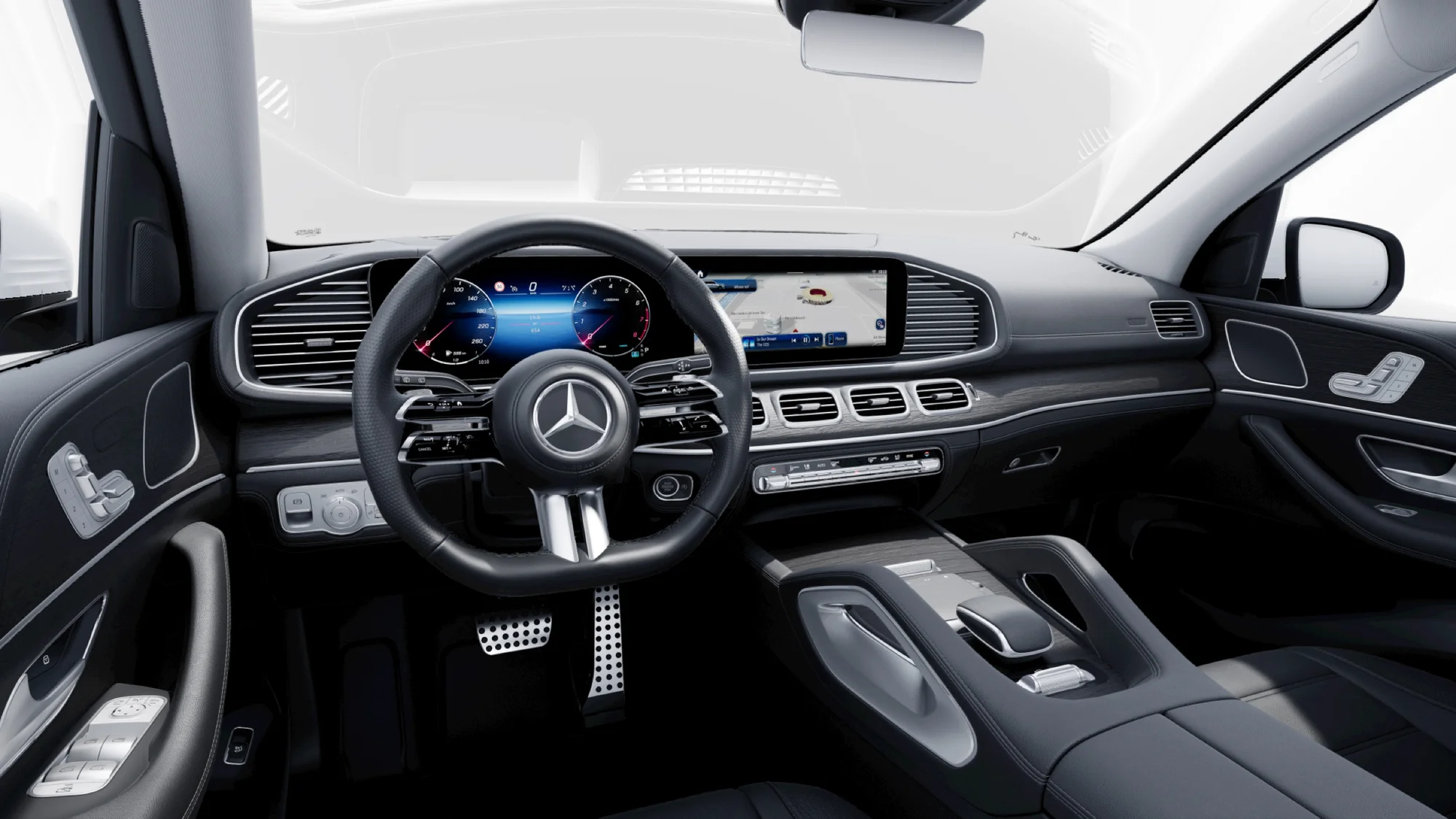 Mercedes-Benz GLS – khoang lái