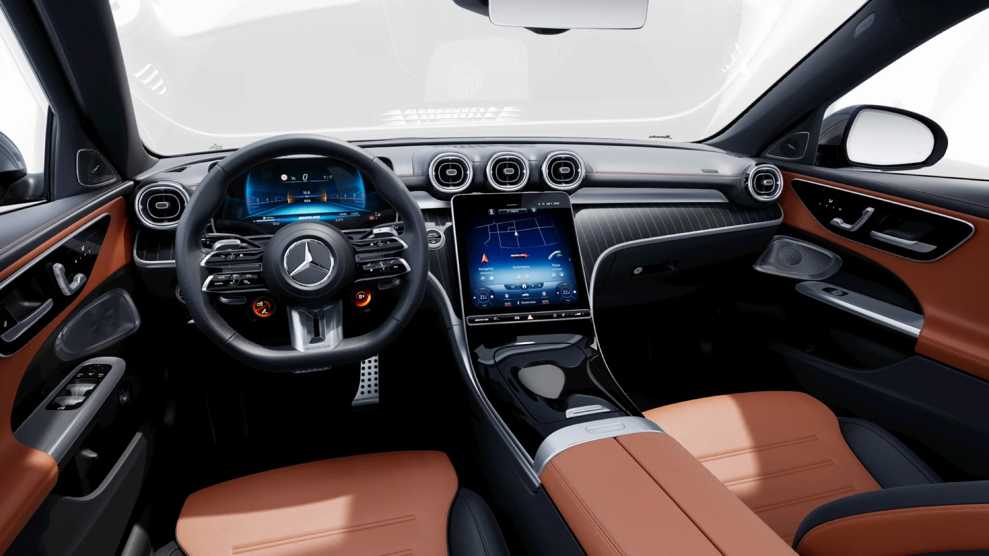 Mercedes-AMG C-Class – khoang lái