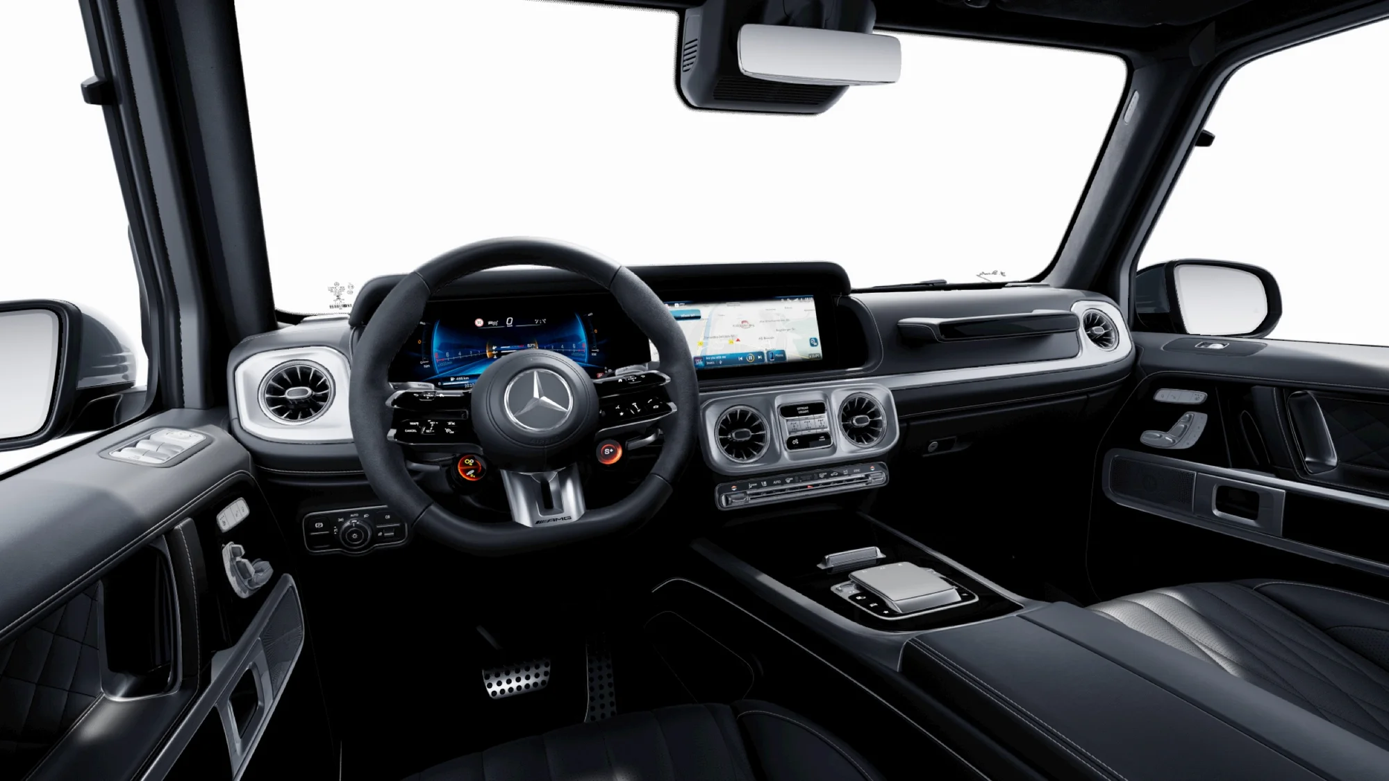 Mercedes-AMG G-Class – khoang lái