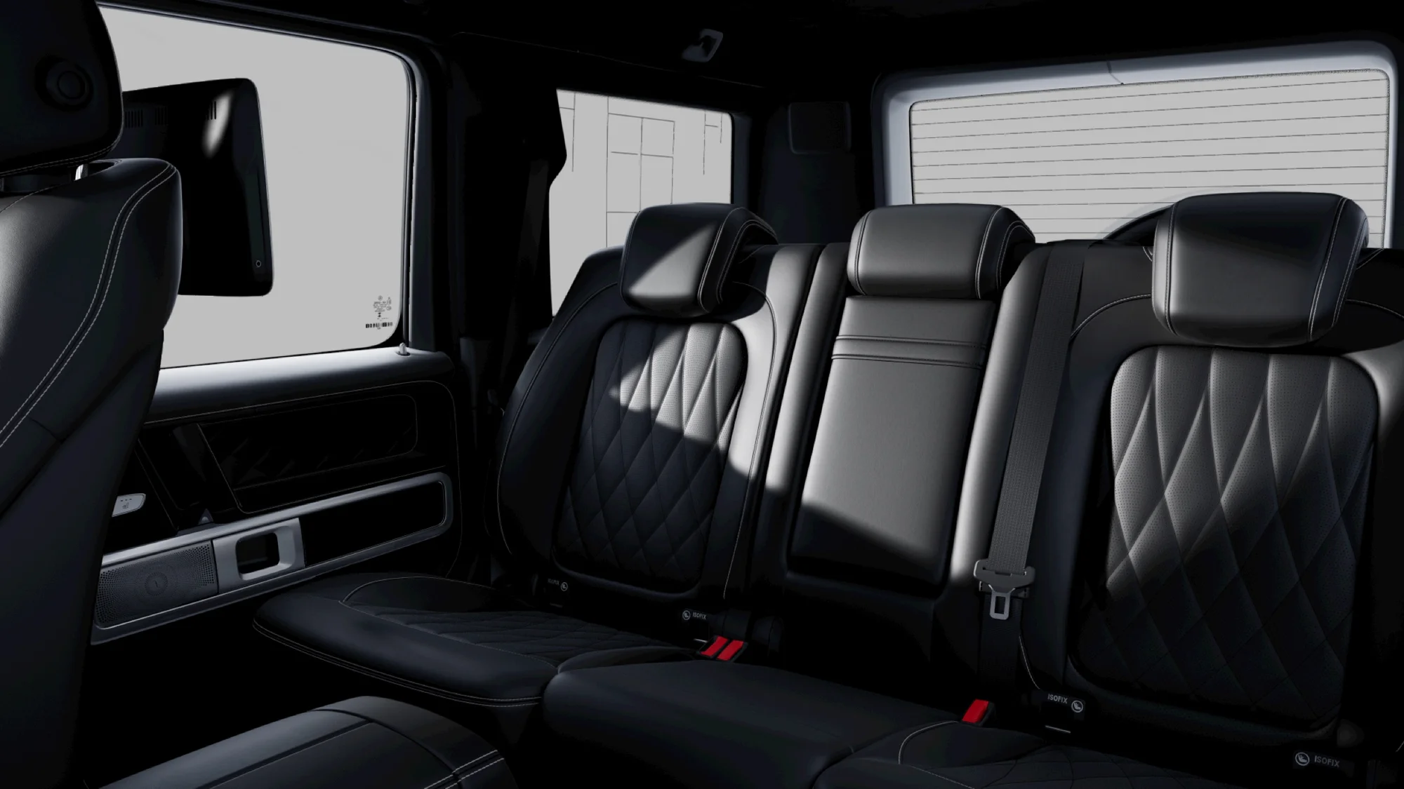 Mercedes-AMG G-Class – hàng ghế sau