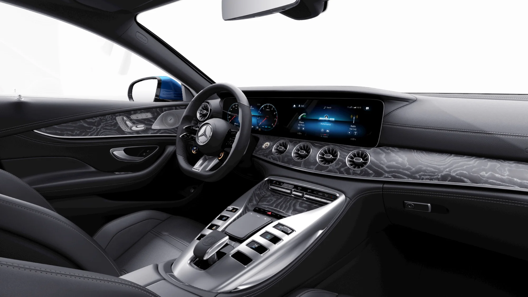 Mercedes-AMG GT 4-Door Coupé – bảng táp-lô