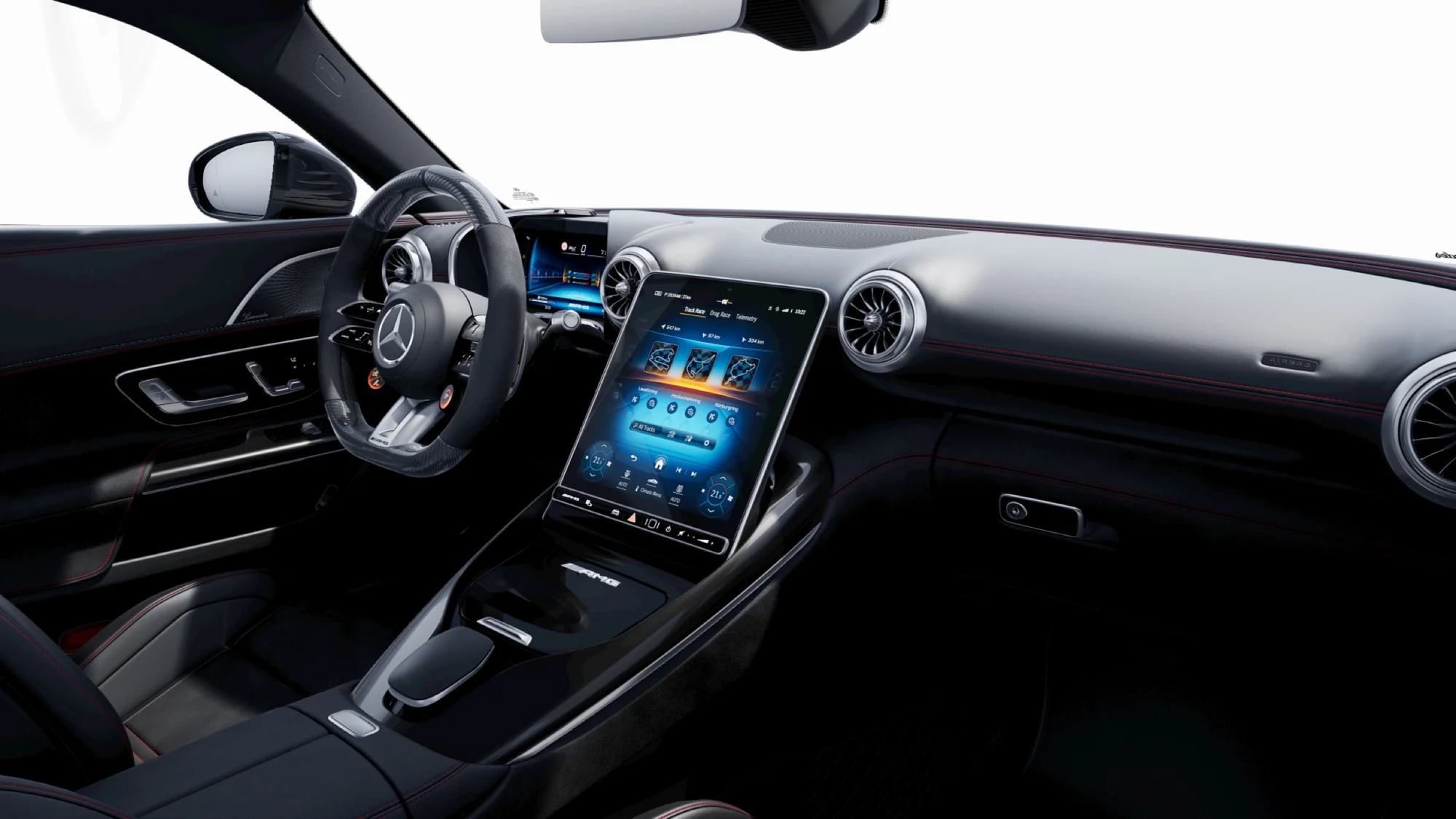 Mercedes-AMG GT Coupé – bảng táp-lô