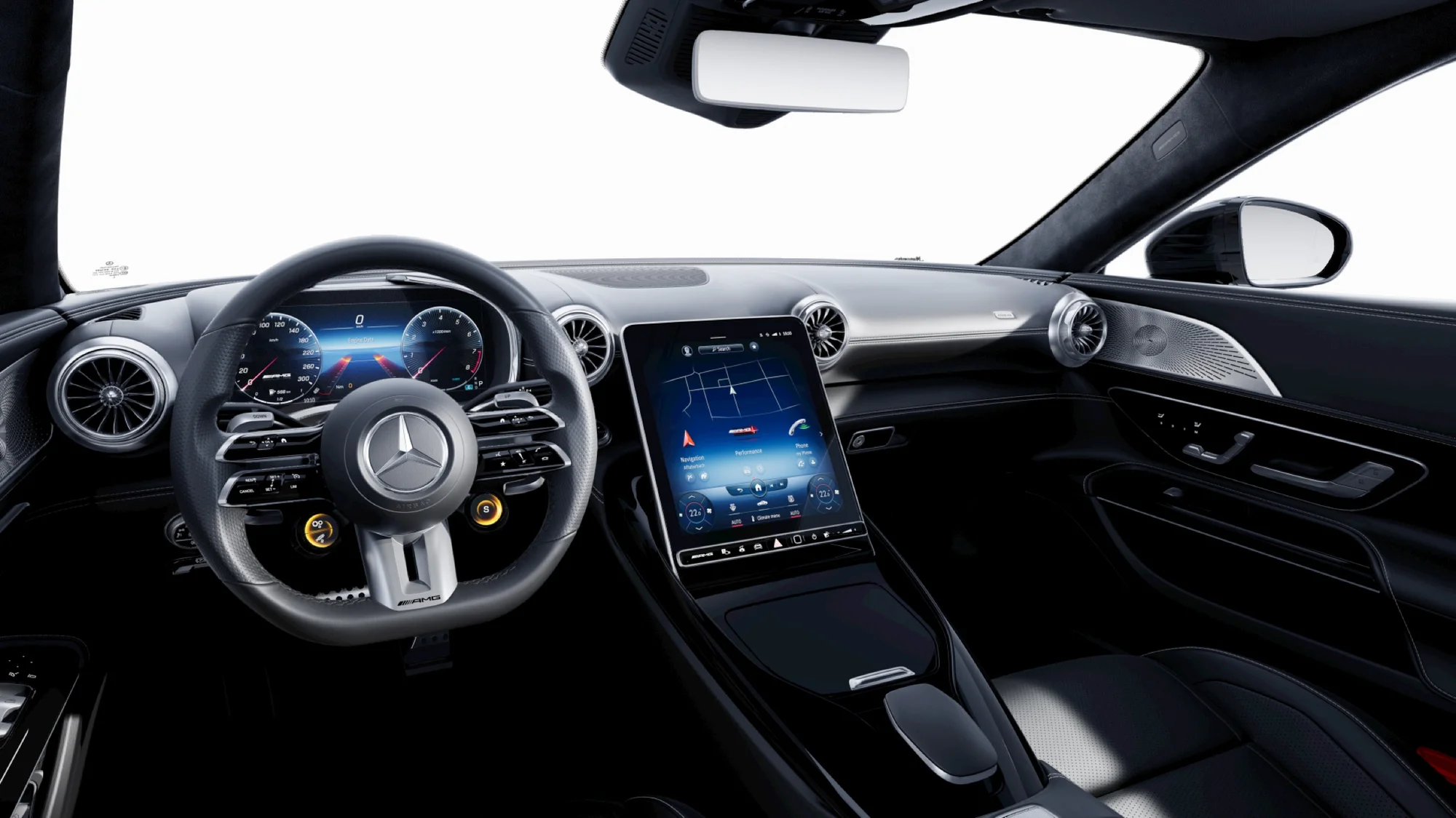 Mercedes-AMG SL – khoang lái