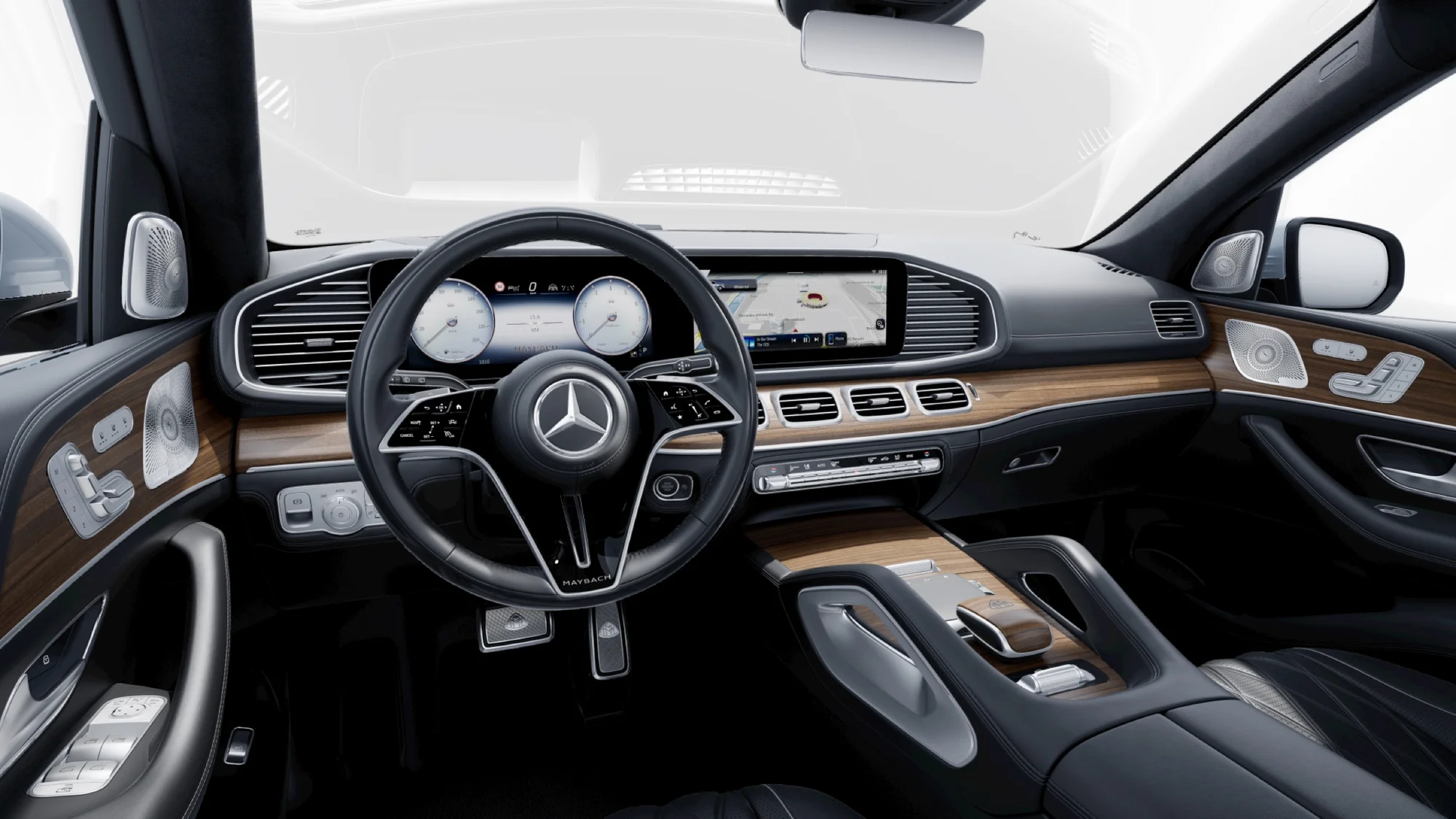 Mercedes-Maybach GLS – khoang lái