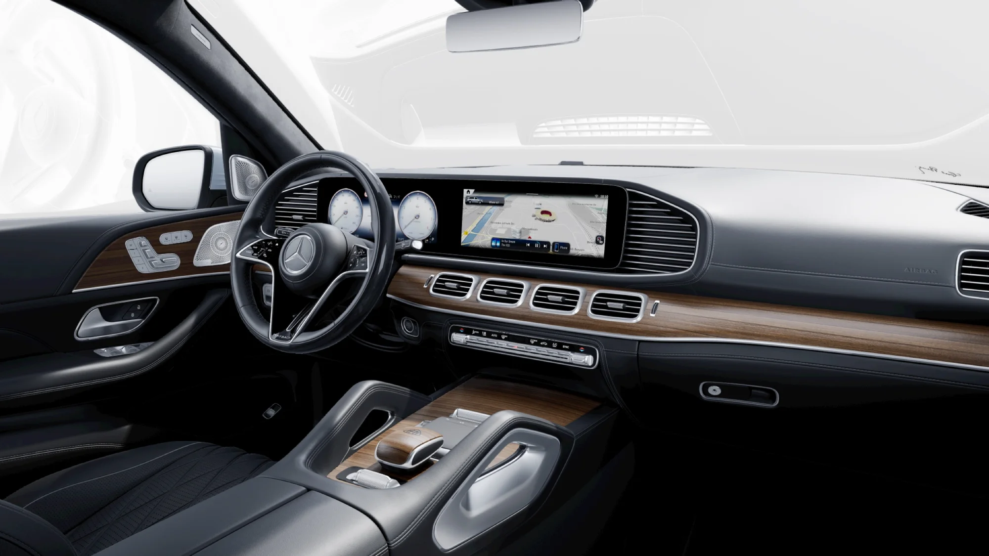 Mercedes-Maybach GLS – bảng táp-lô
