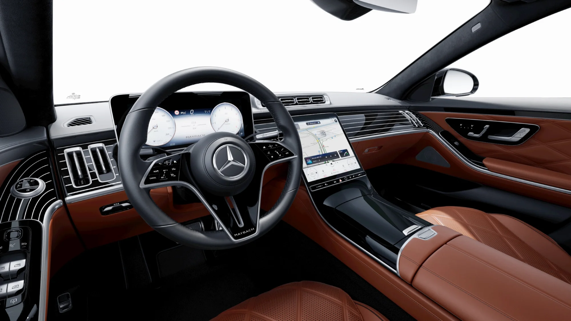Mercedes-Maybach S-Class – khoang lái