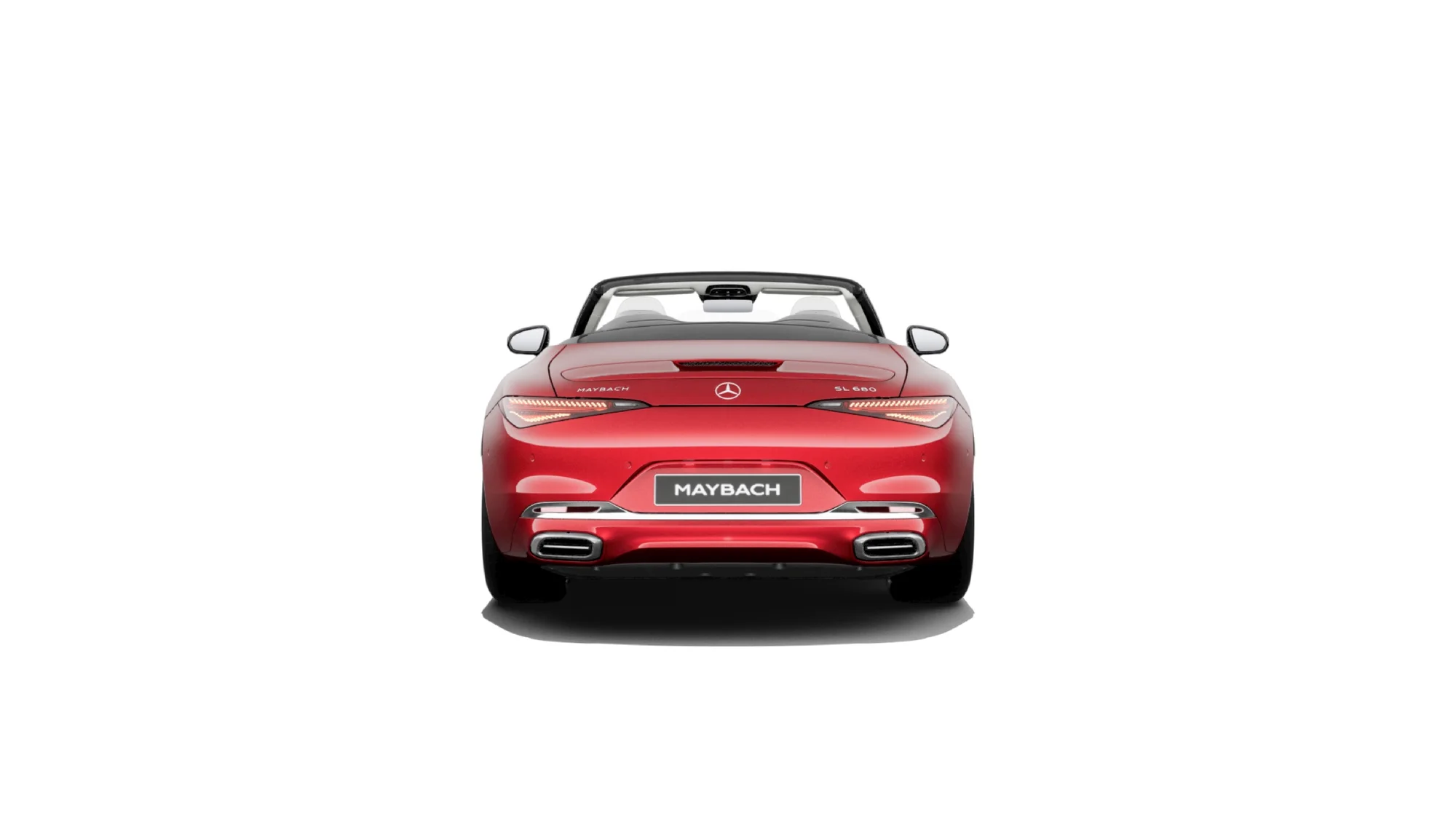 Mercedes-Maybach SL – đuôi xe
