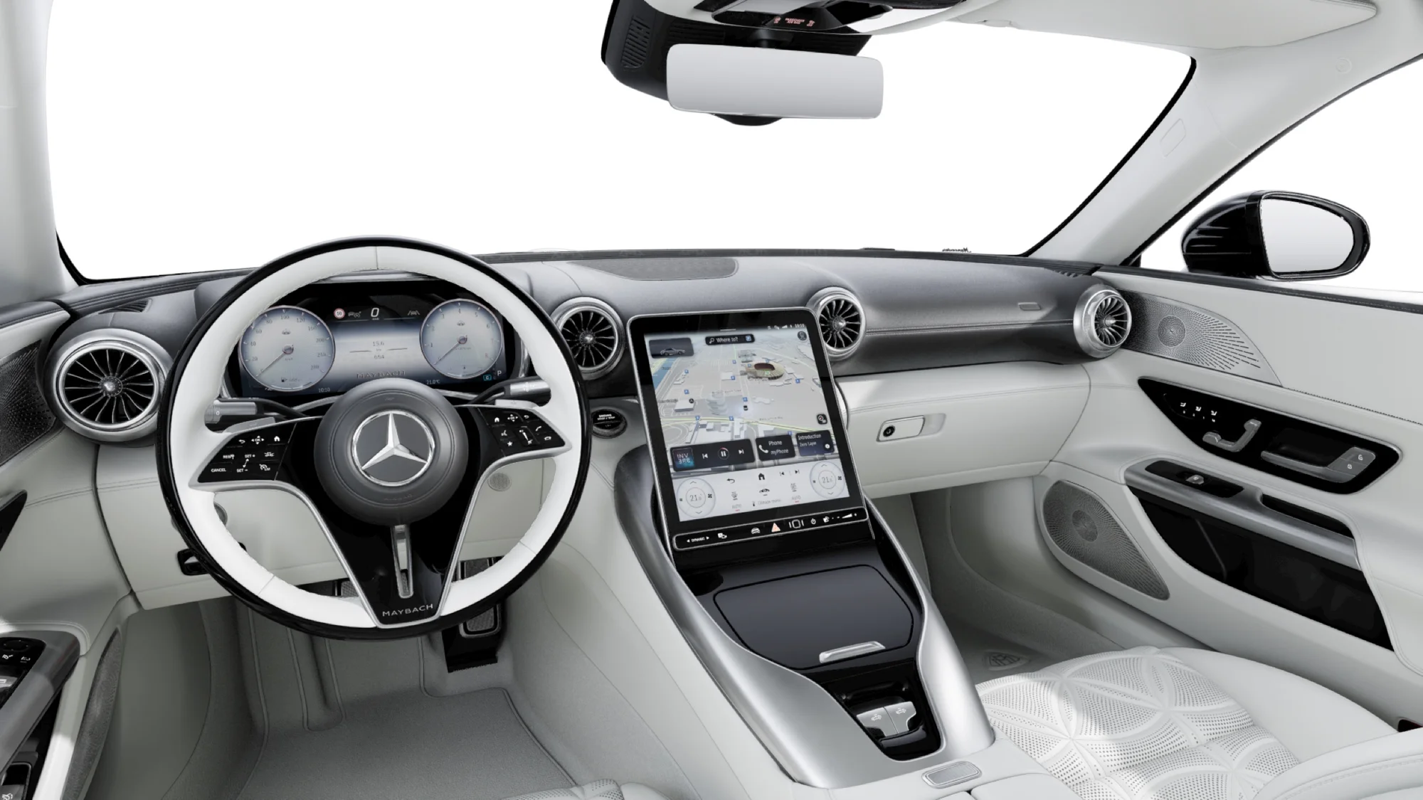 Mercedes-Maybach SL – khoang lái