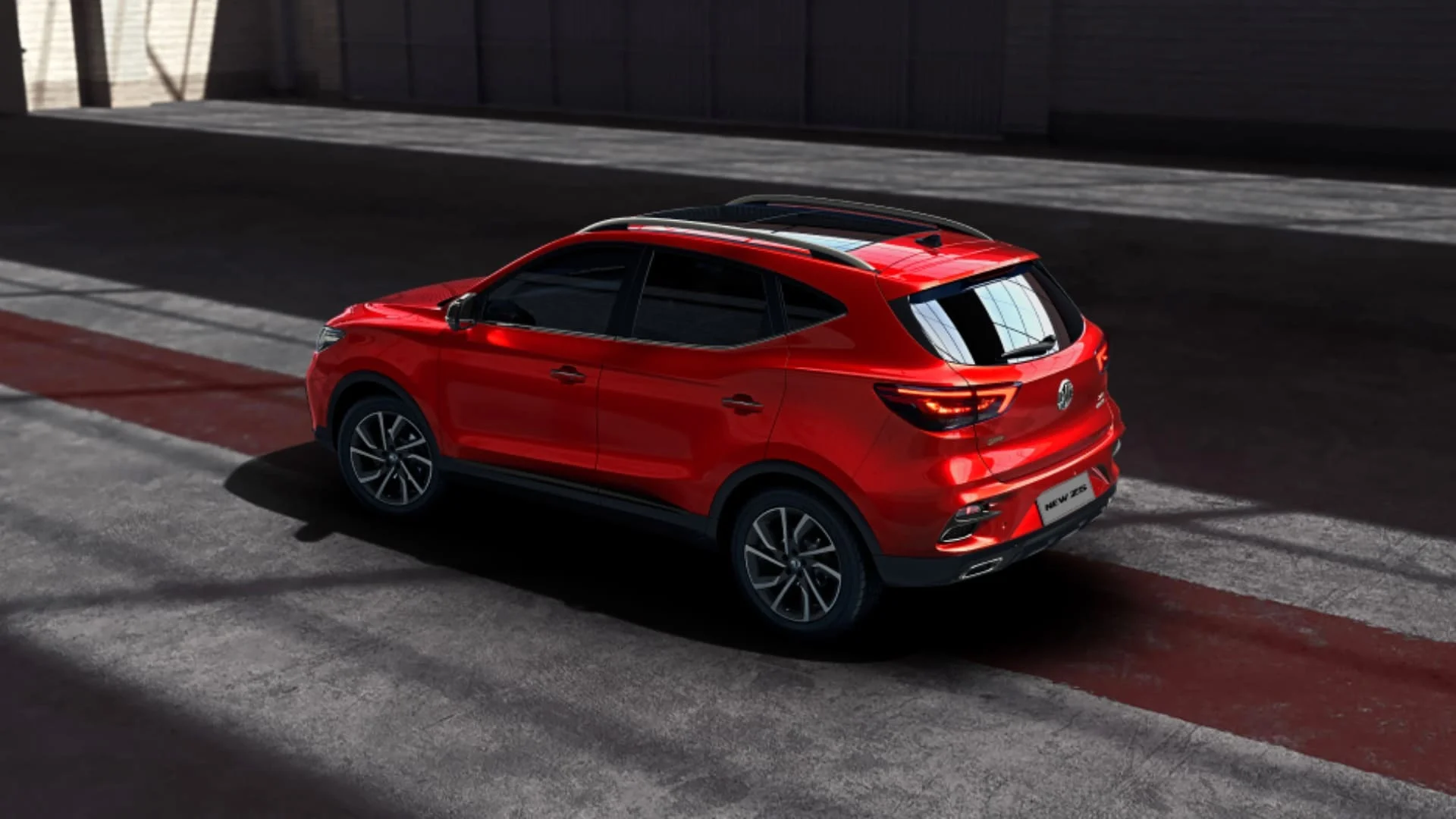 MG ZS – đuôi xe