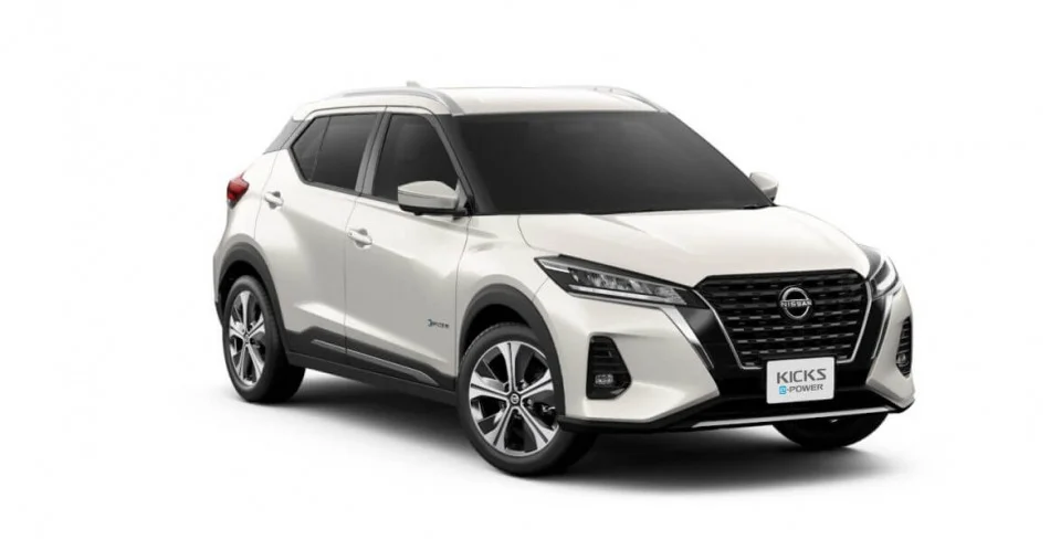 Nissan Kicks e-POWER – phiên bản màu trắng