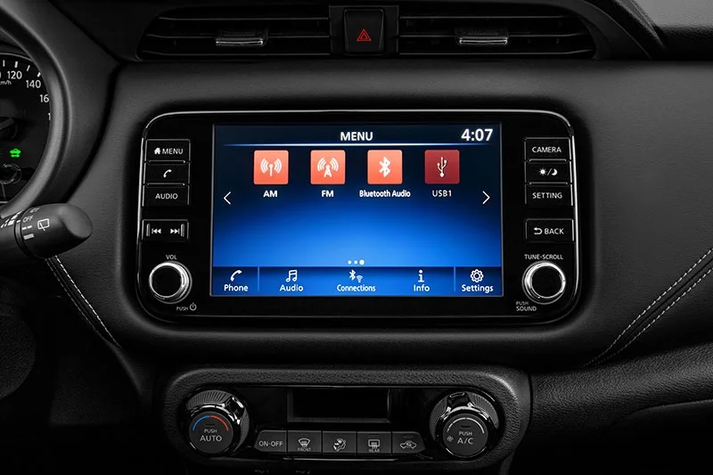 Nissan Kicks e-POWER – màn hình giải trí
