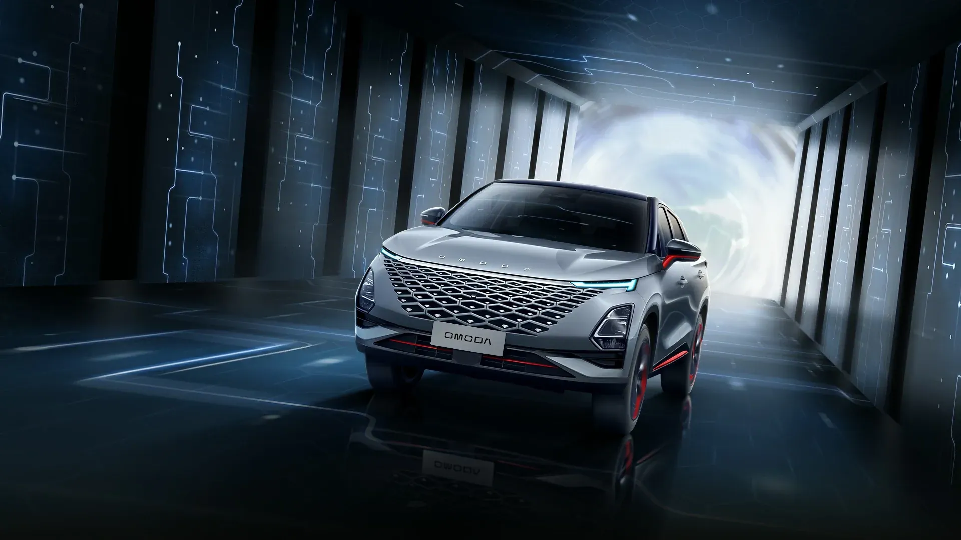 Omoda C5 – ảnh phối cảnh