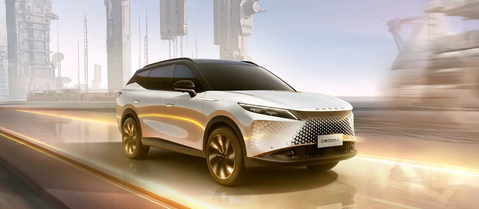 Omoda C7 – ảnh phối cảnh