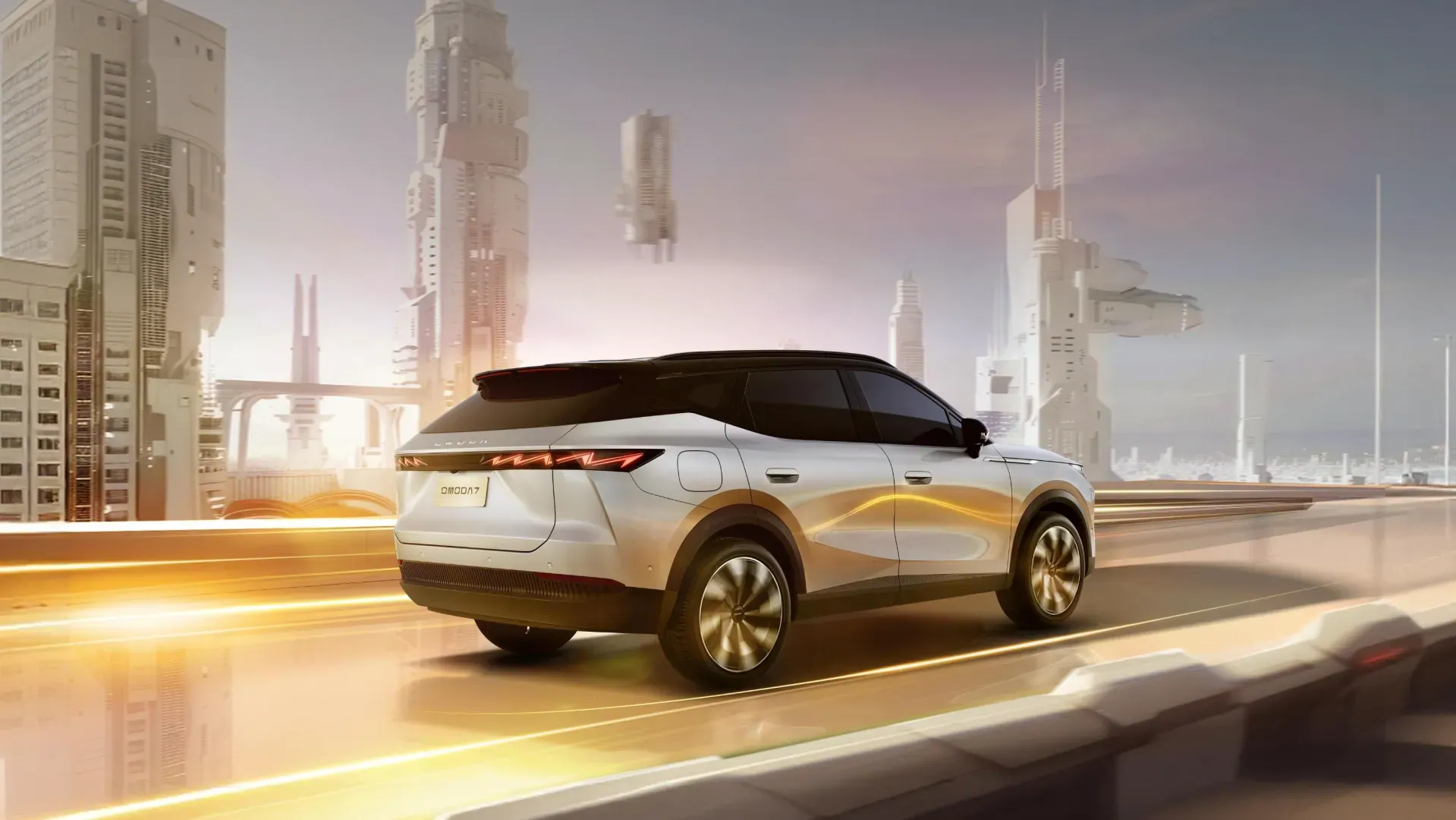 Omoda C7 – ảnh phối cảnh