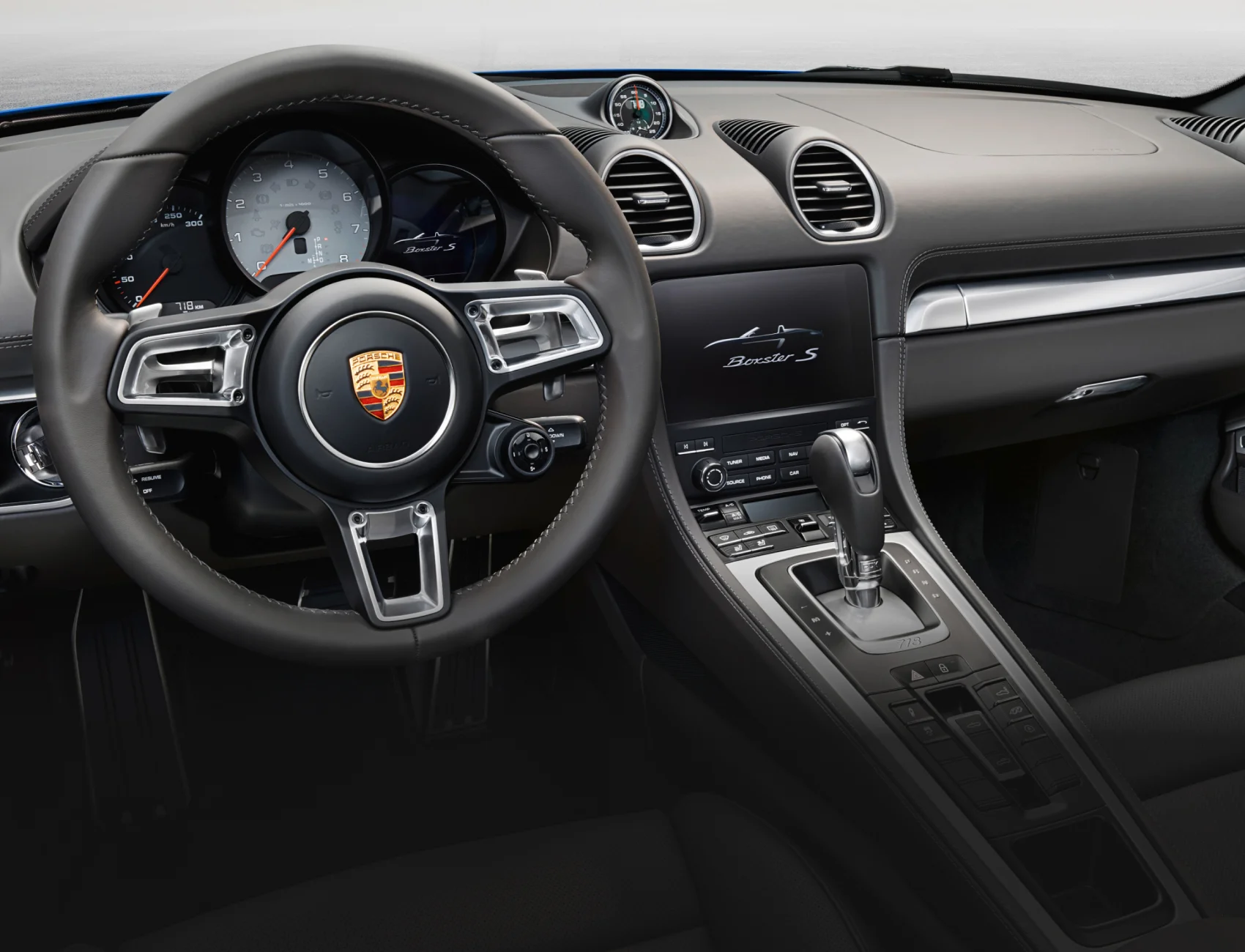 Porsche 718 Boxster – khoang lái