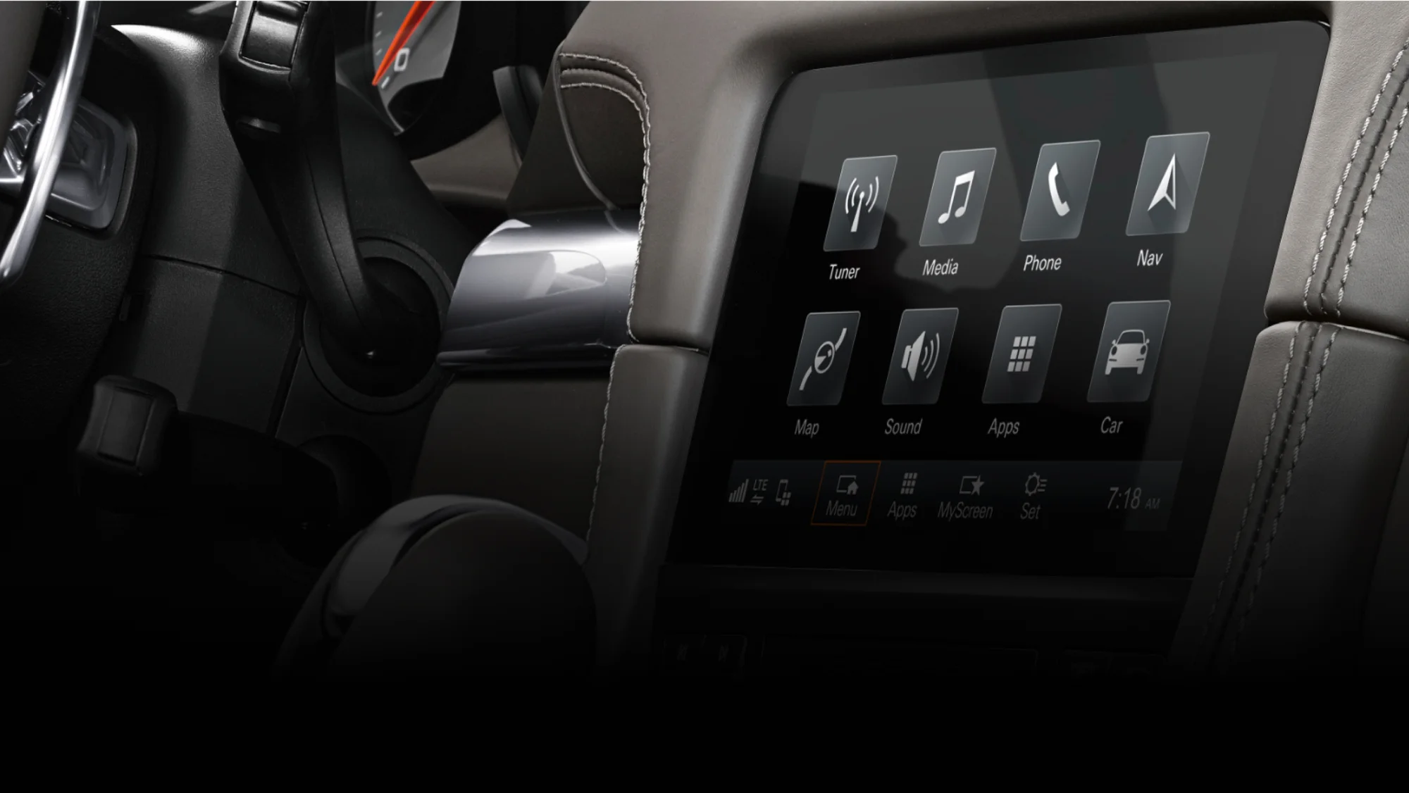 Porsche 718 Cayman – màn hình