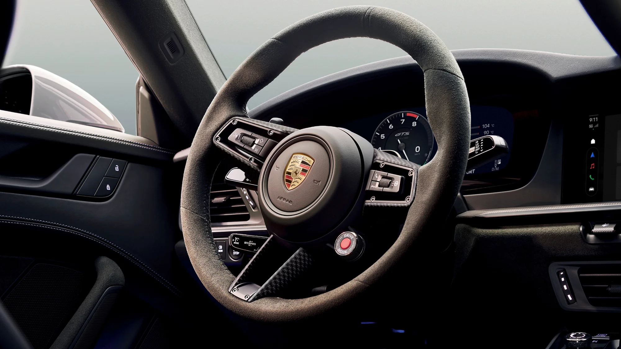 Porsche 911 – vô-lăng