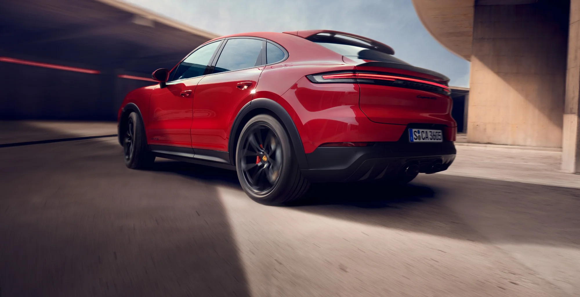Porsche Cayenne Coupé – đuôi xe