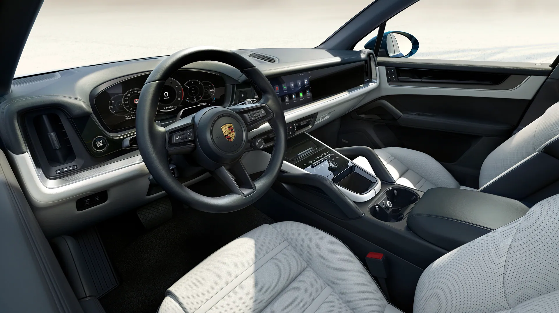Porsche Cayenne Coupé – khoang lái