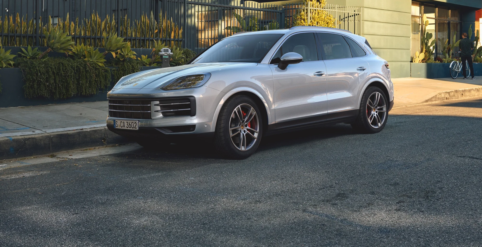 Porsche Cayenne – góc nghiêng trước