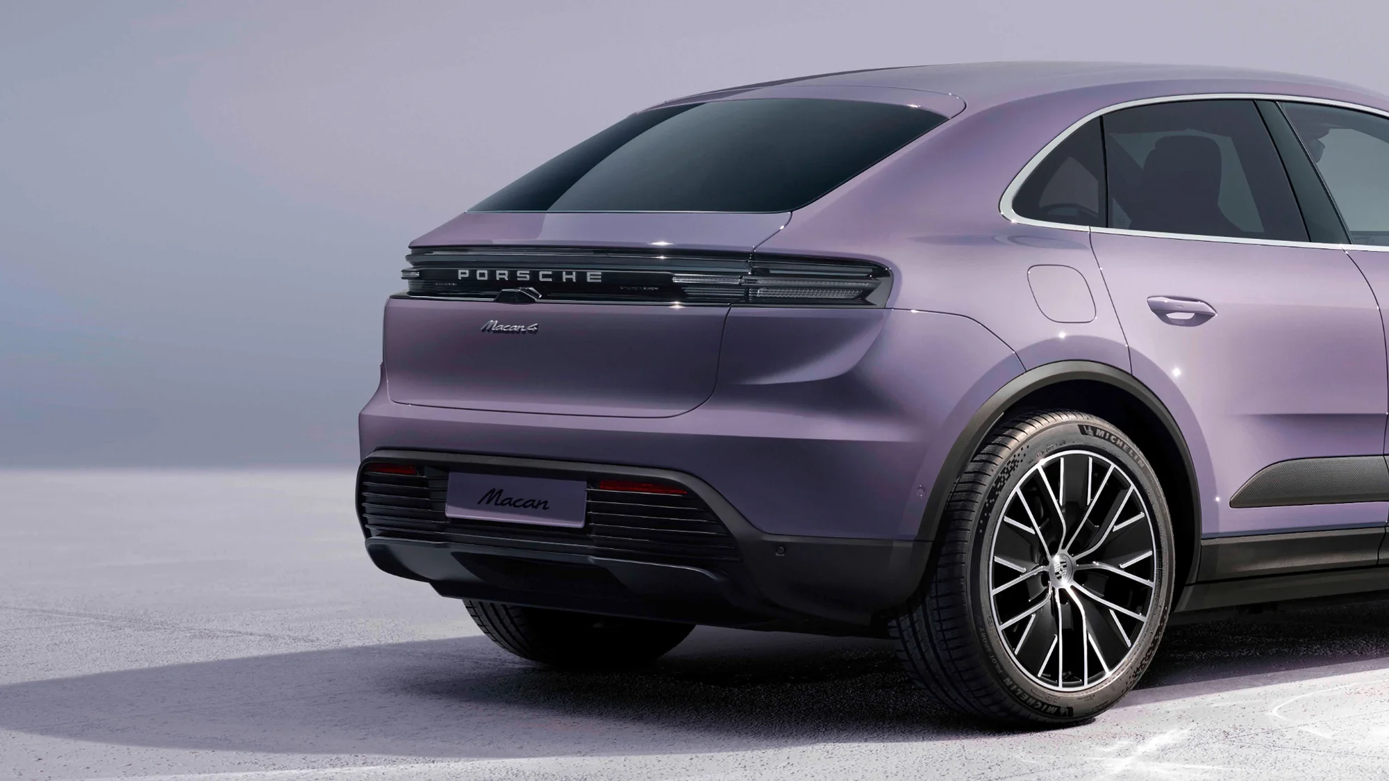 Porsche Macan Electric – đuôi xe