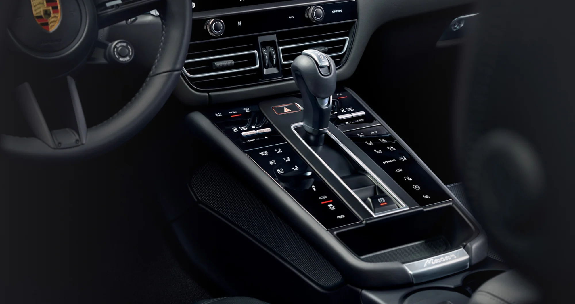 Porsche Macan – cần số